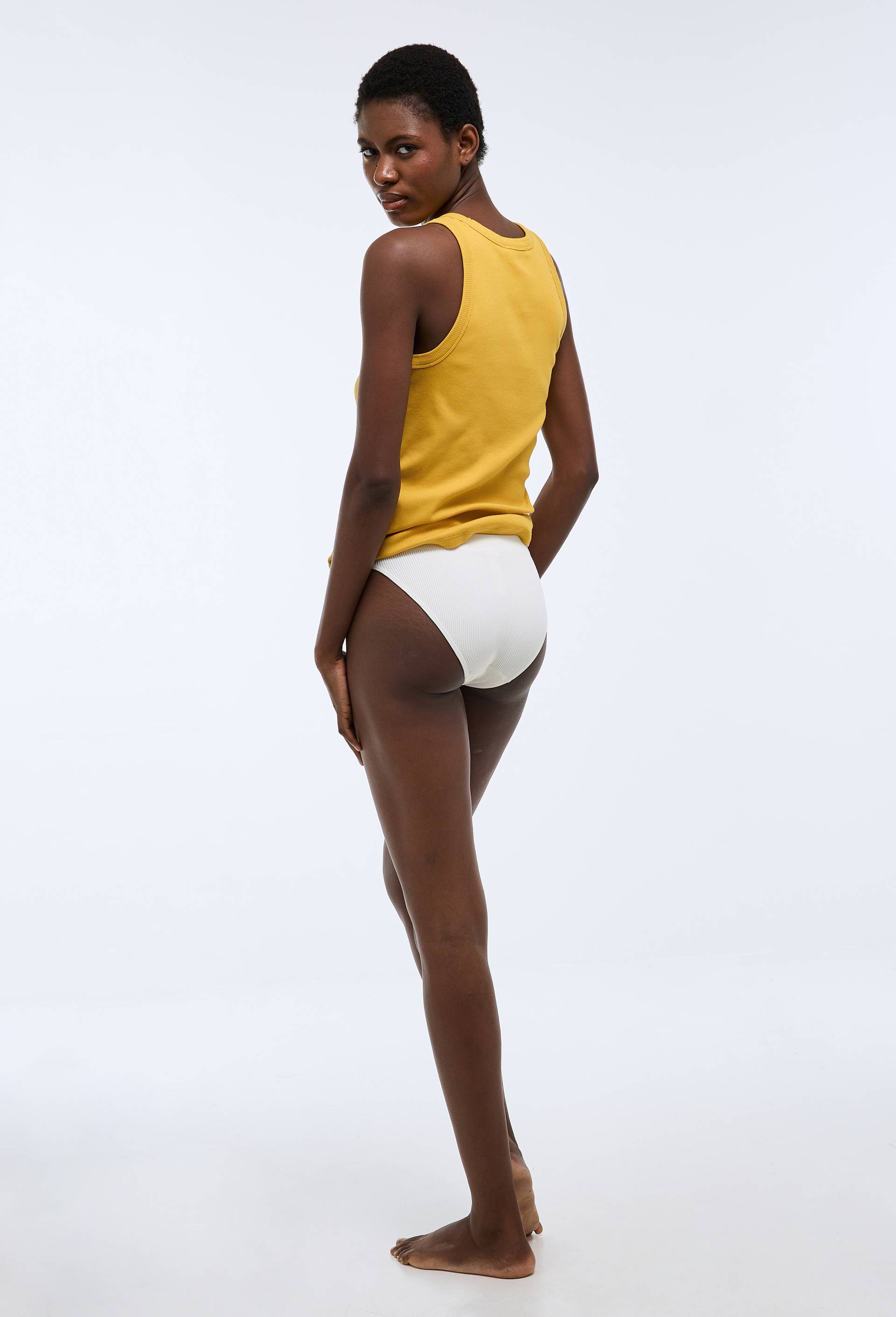 Culotte sans coutures DAISY avec broderie, Ecru, large image number 1