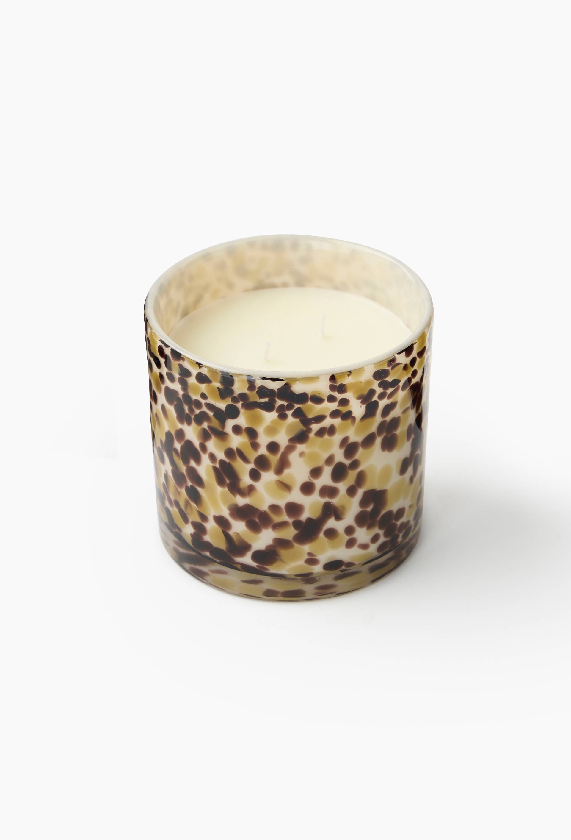 Bougie dans pot, 12x12cm, en verre, Multicolore, large image number 0