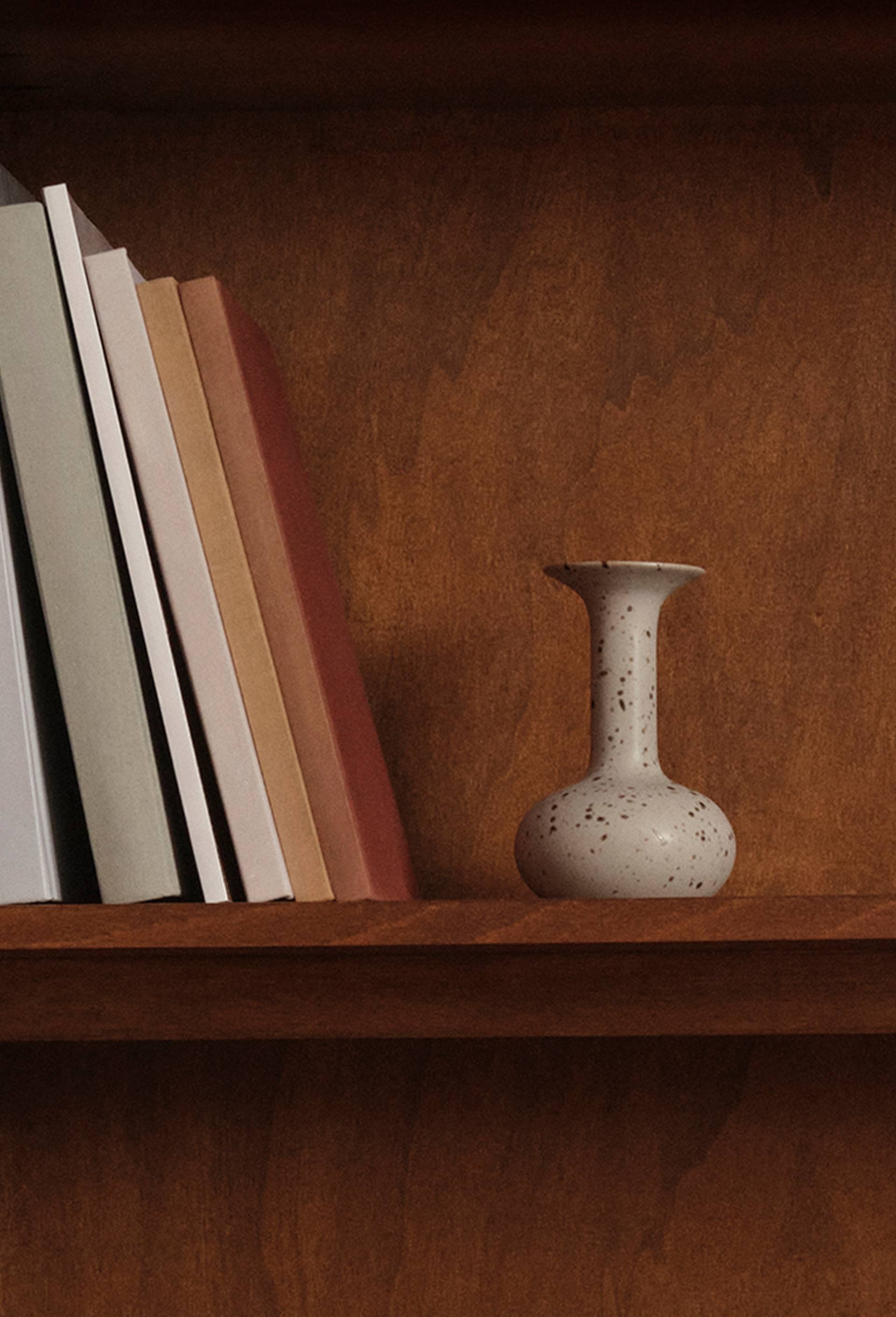 Mini vase, H15cm, en c&eacute;ramique, Beige clair, large image number 0.0