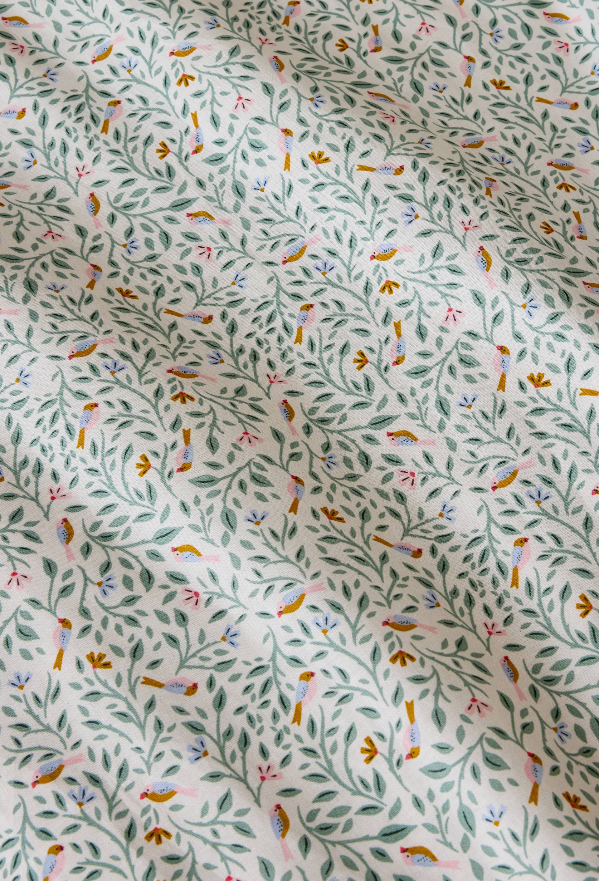 Housse de couette imprim&eacute;e &eacute;toile, 140x200cm, coton bio GOTS, Orange, large image number 2
