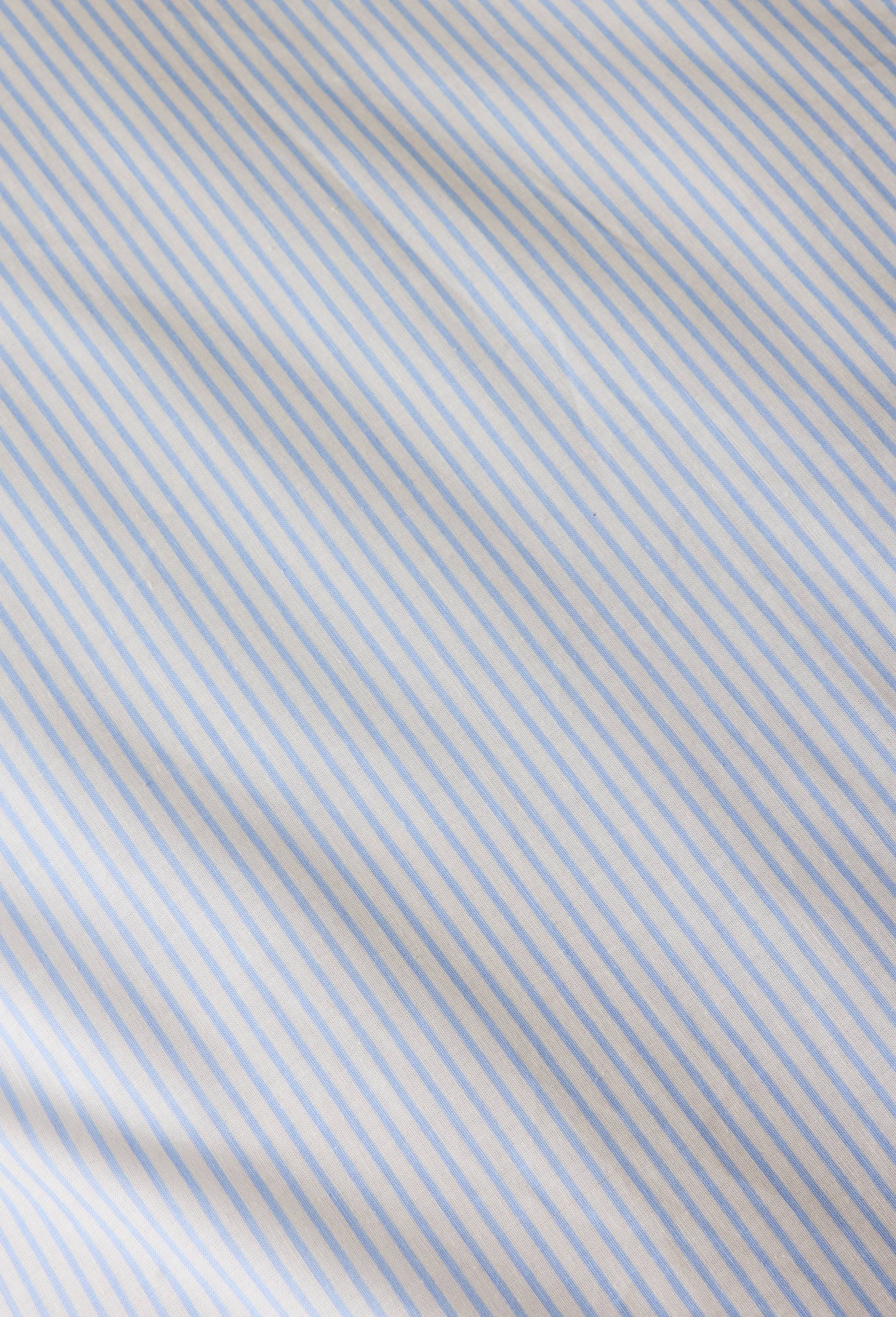 Housse de couette imprim&eacute;e c&eacute;leste, 140x200cm, coton bio GOTS, Bleu clair, large image number 2