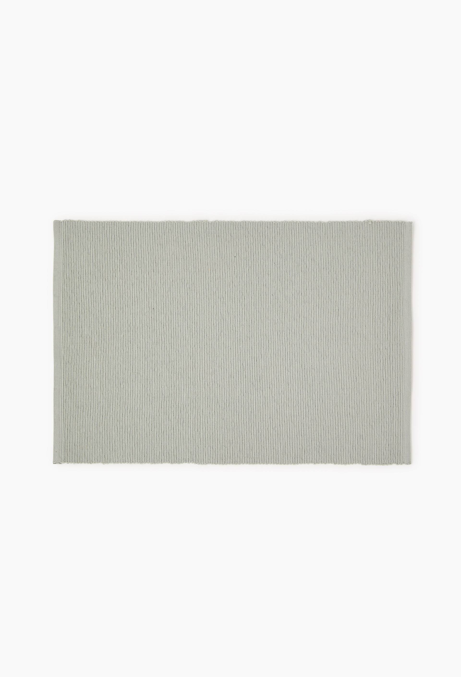 Set de table coton uni, 33x48cm, Vert clair, large image number 0