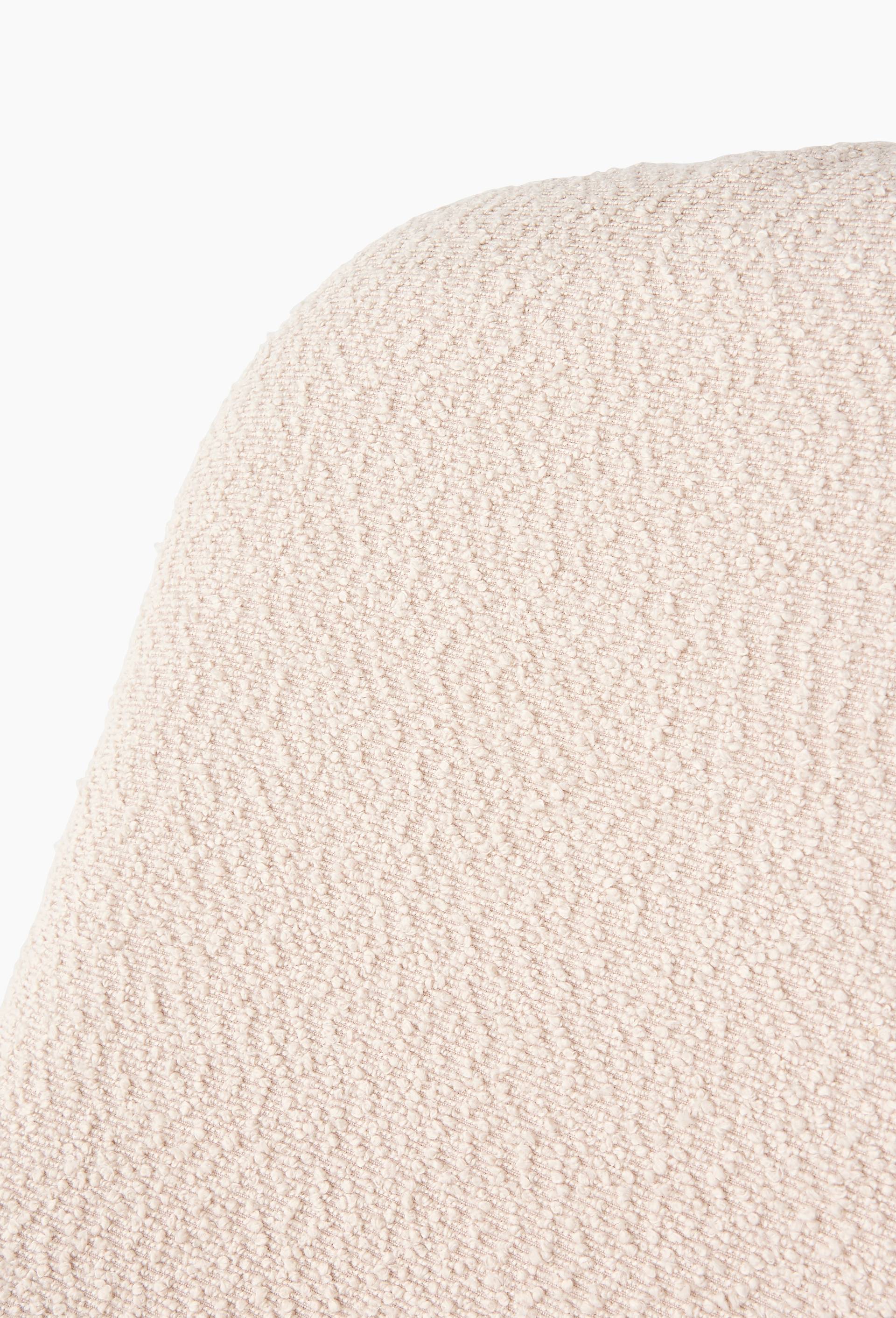 Fauteuil, 65x72cm, en polyester et m&eacute;tal, Beige, large image number 1