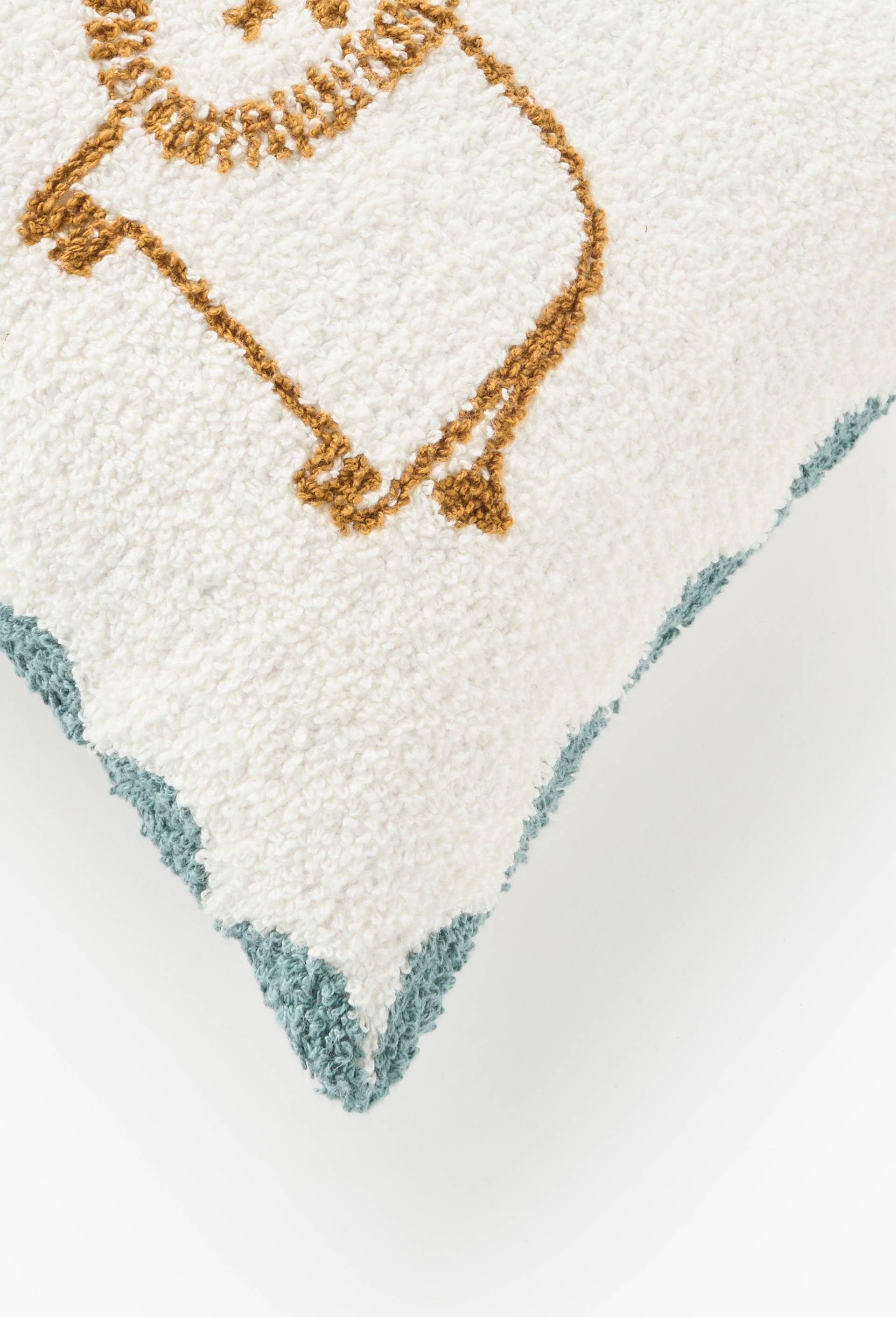 Coussin animal bouclette, 30x50 cm, en coton, Multicolore, large image number 2