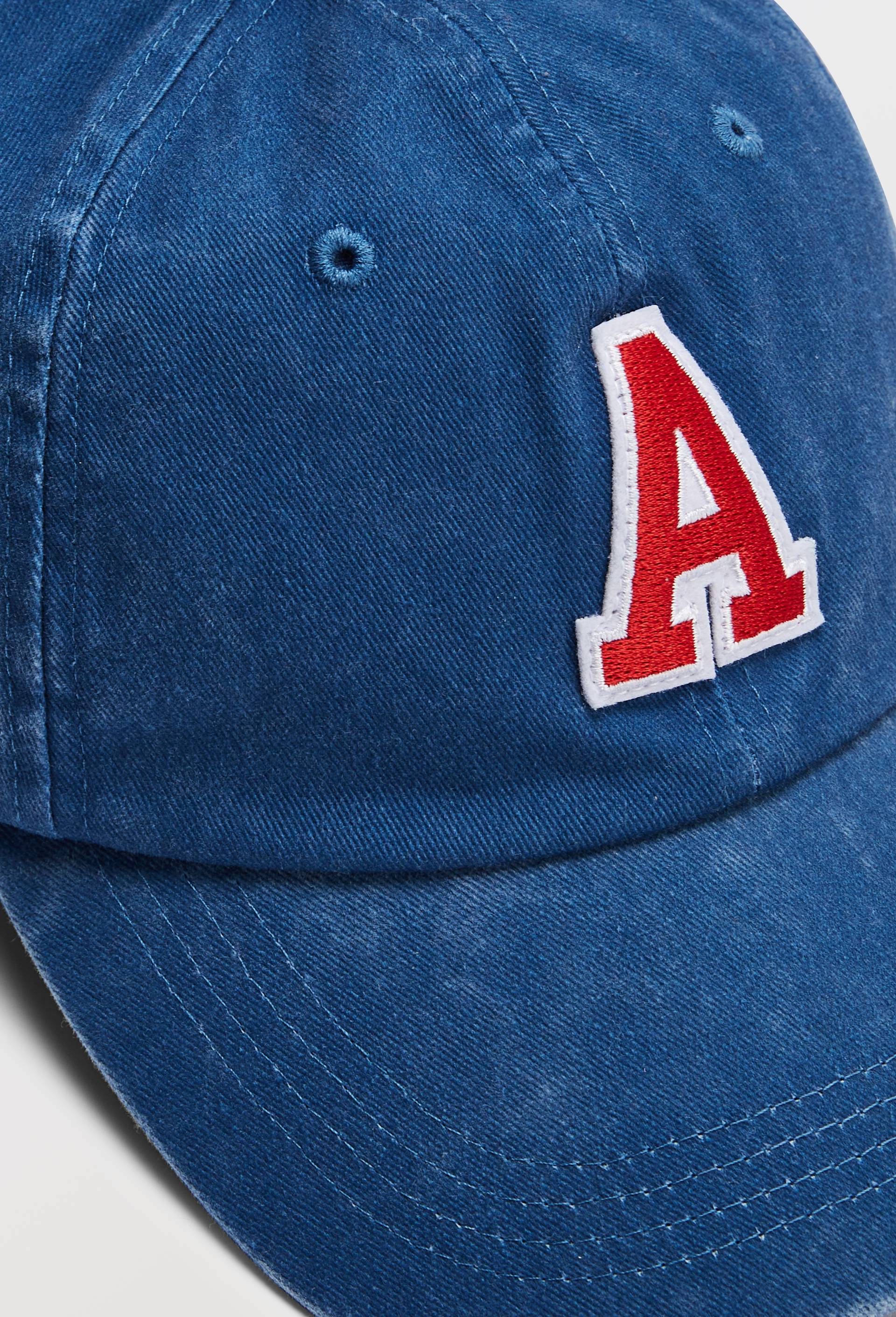 Casquette brod&eacute;e en coton, Bleu fonc&eacute;, large image number 2
