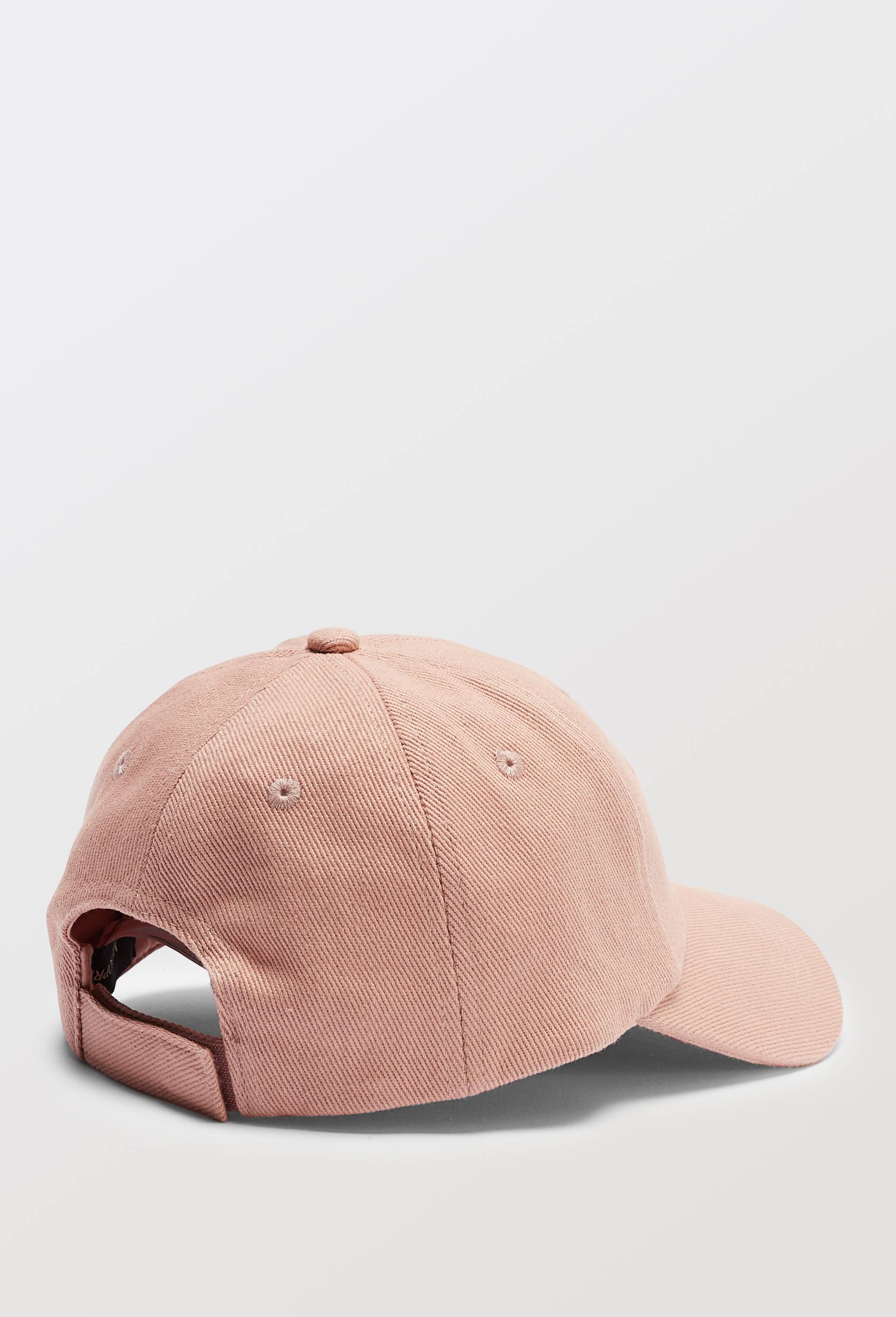 Casquette brod&eacute;e en coton, Beige, large image number 1