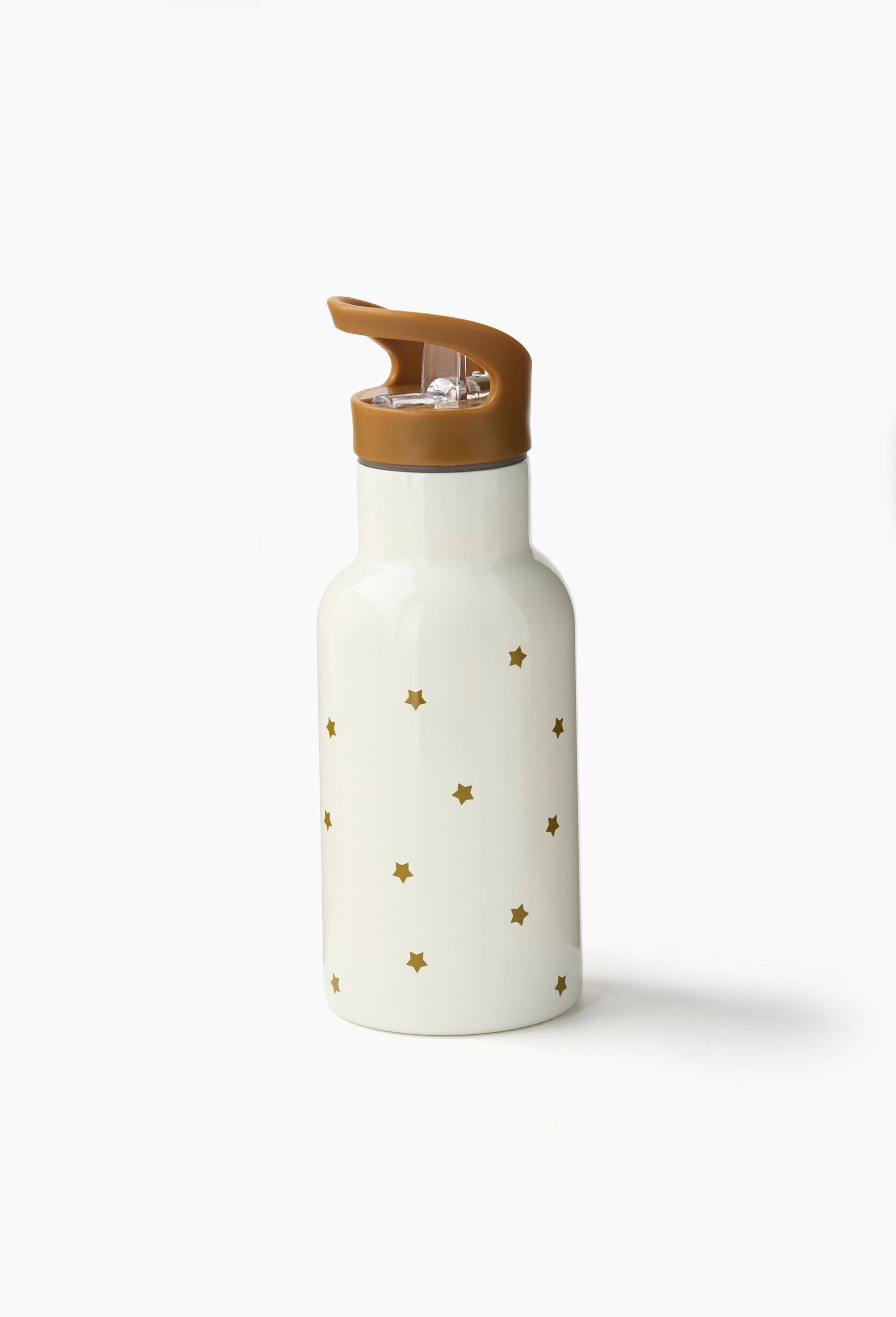 Gourde pour enfant, 430ml, en acier inoxydable, Jaune fonc&eacute;, large image number 0.0