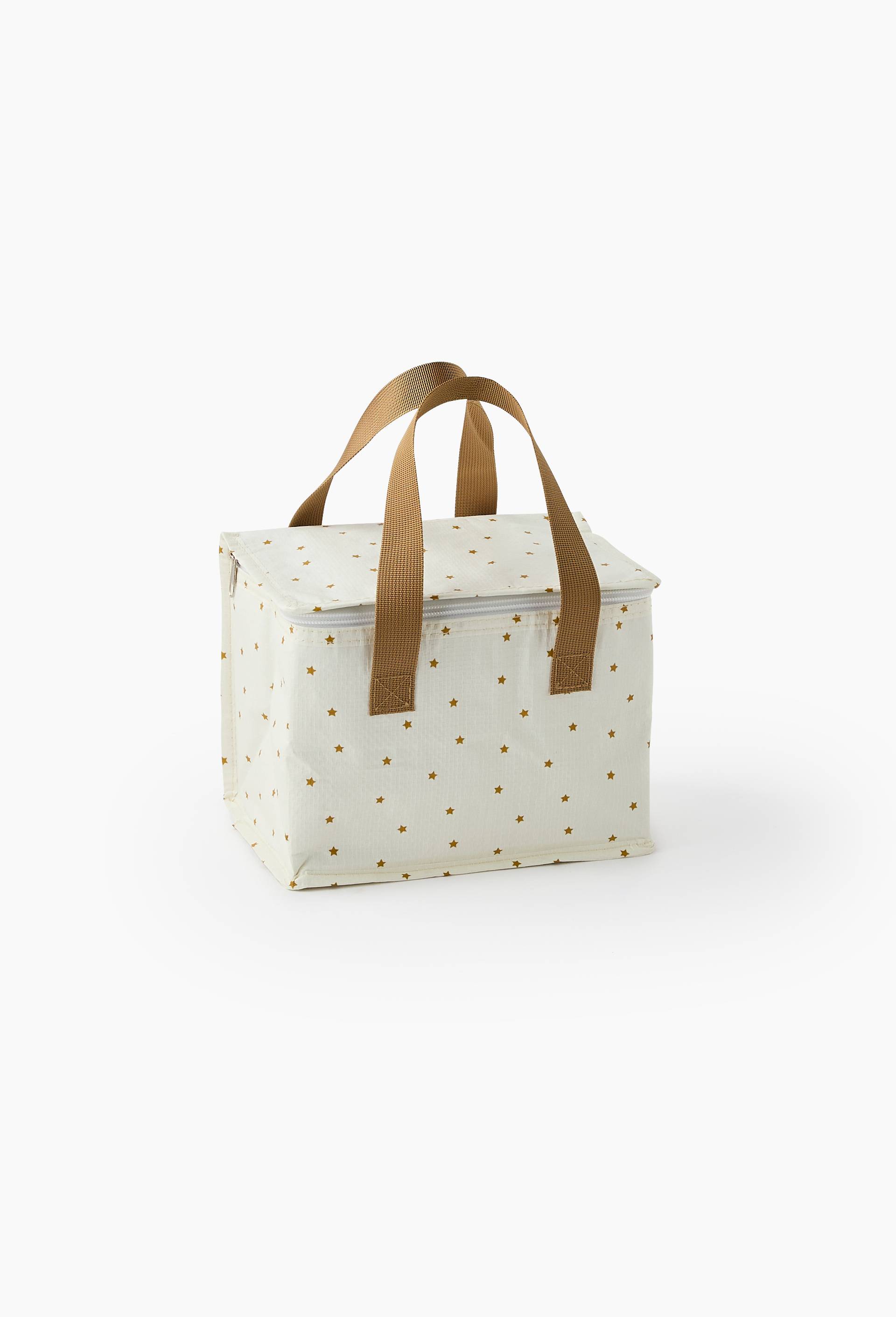 Sac isotherme finition imprim&eacute;e pour enfant, Ecru, large image number 0.0
