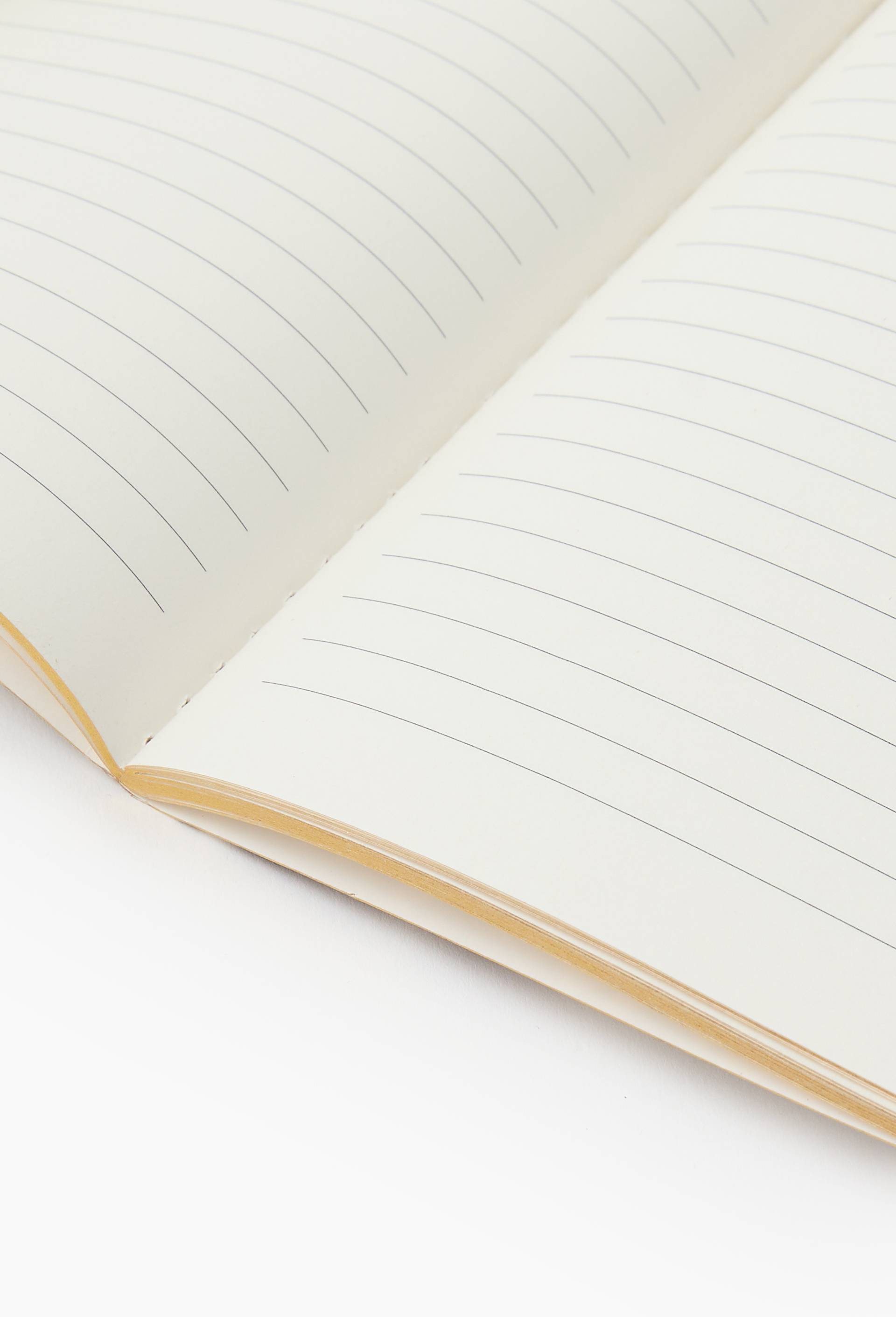 Carnet A6 lign&eacute;, 48 pages, Beige, large image number 2