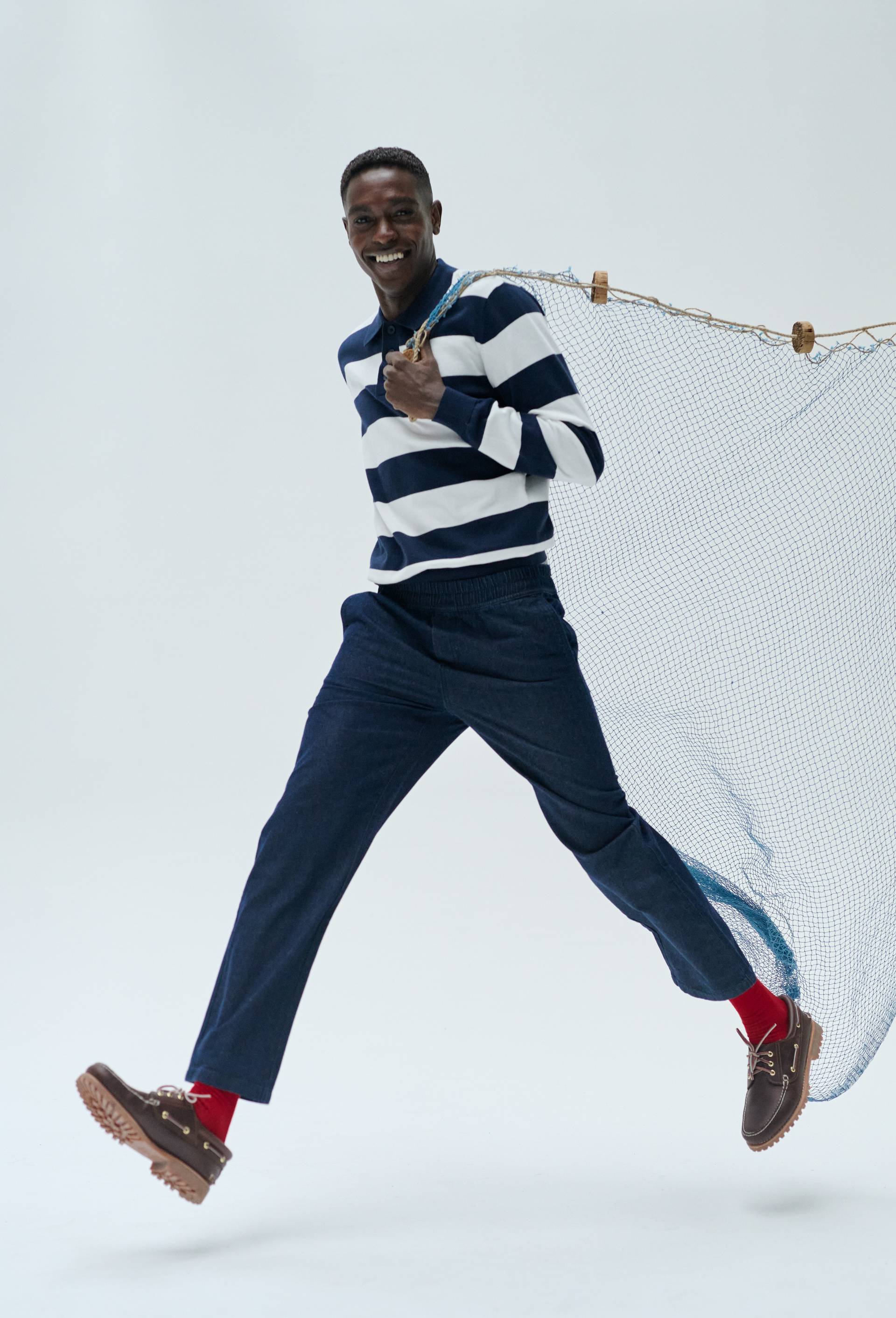 Jean &eacute;lastiqu&eacute; en denim coton bio GOTS, Bleu fonc&eacute;, large image number 0.0