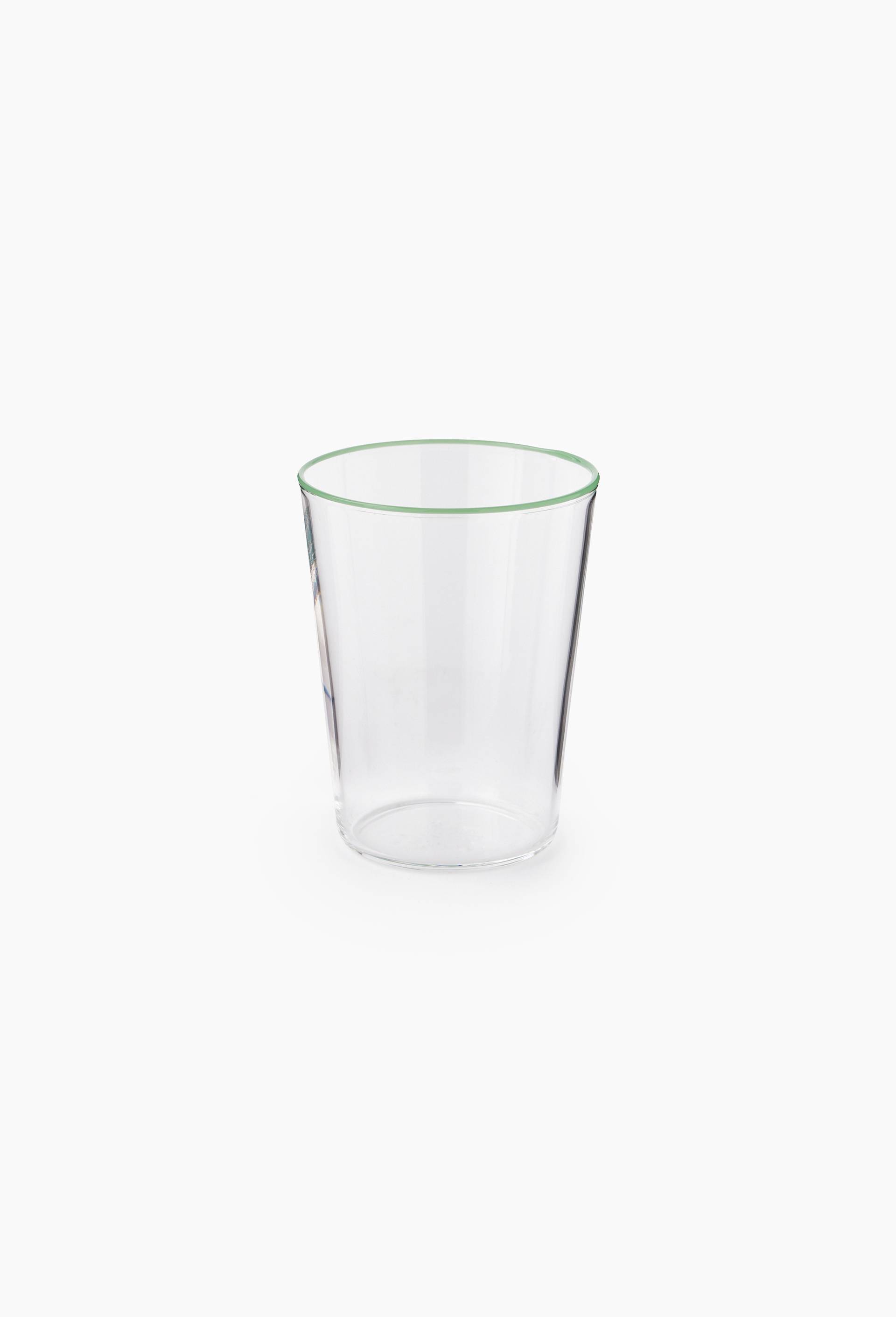 Verre &agrave; eau finition liser&eacute;, 32cl, Transparent, large image number 0.0