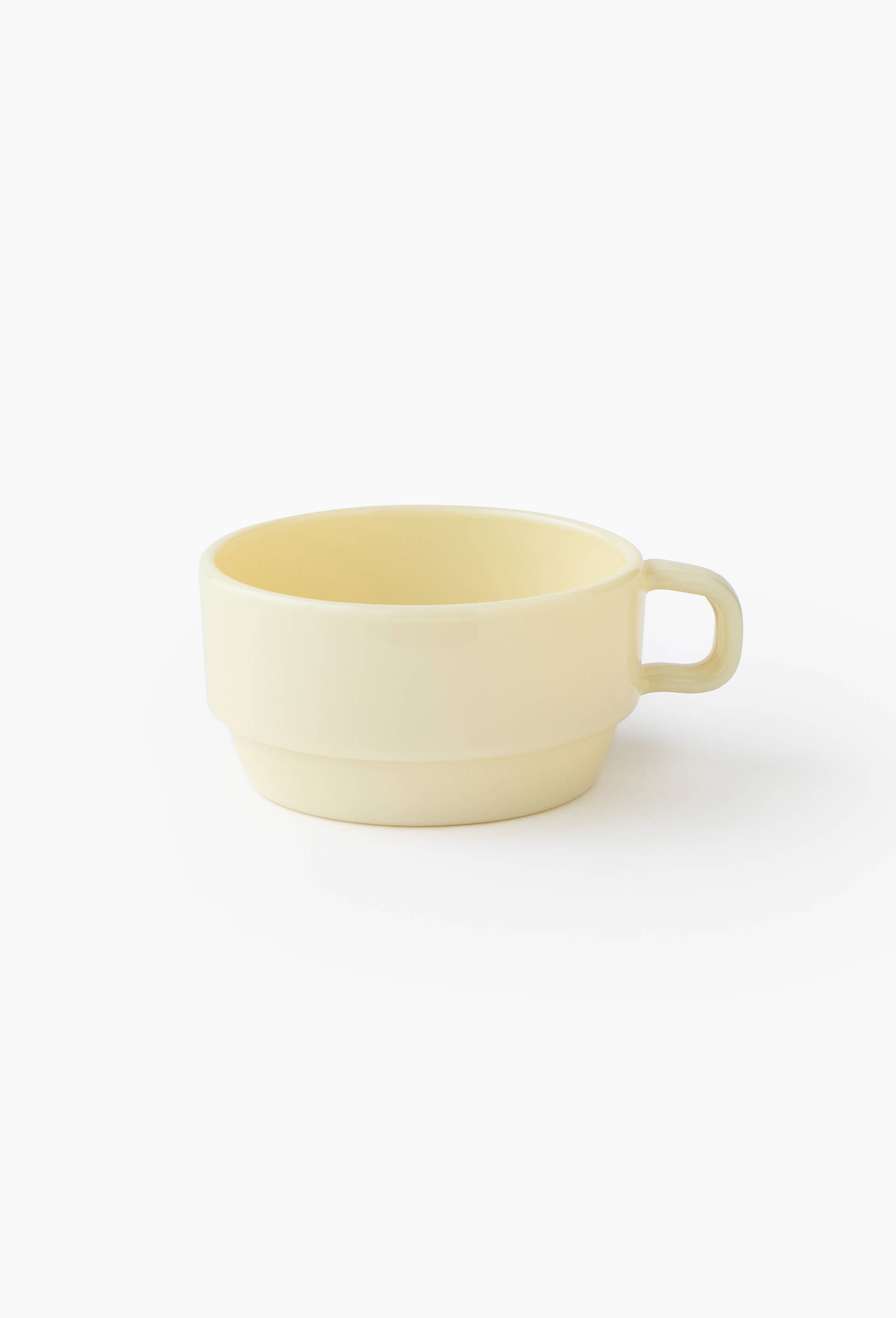 Bol 14cm, en verre, Ecru, large image number 0