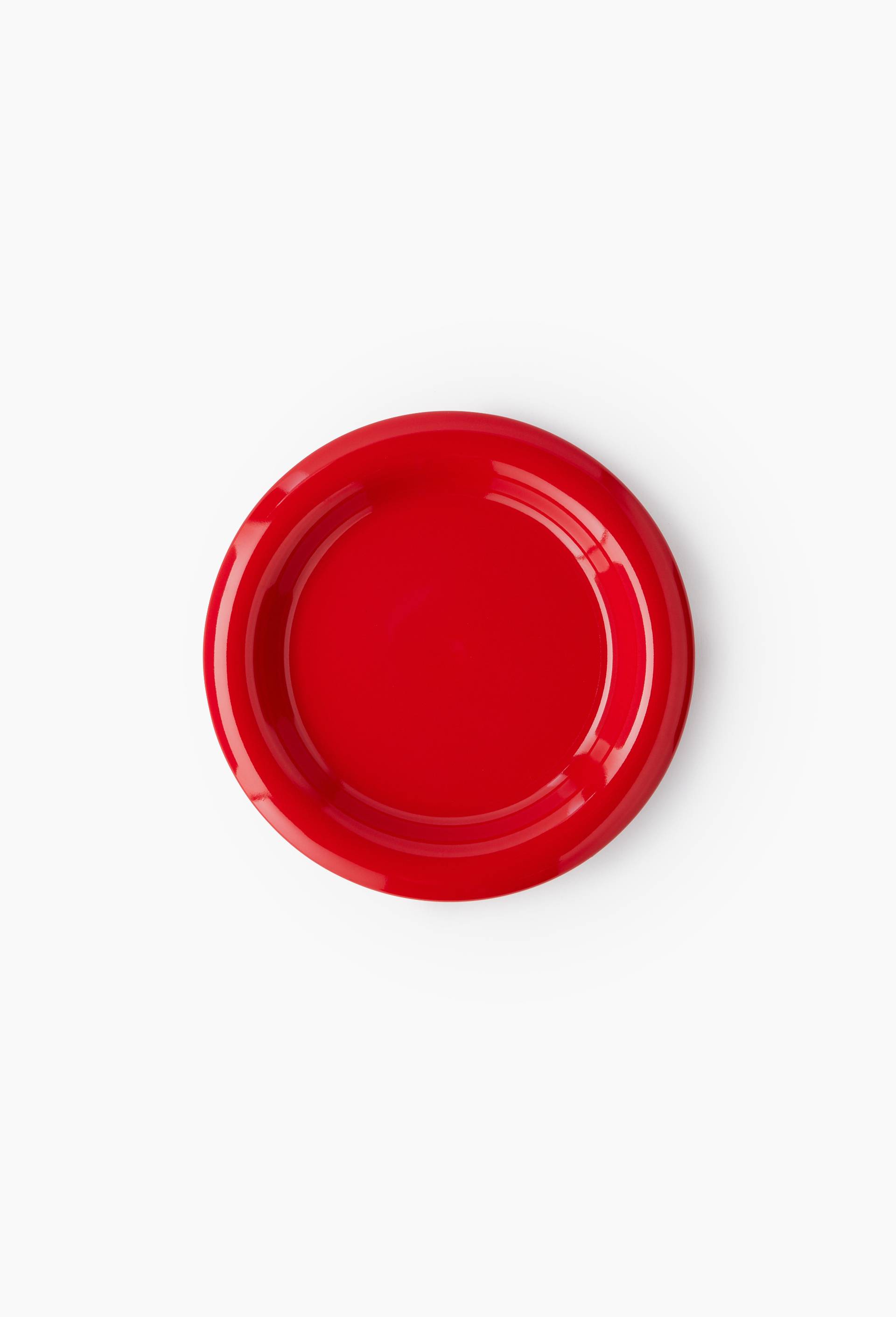 Assiette &agrave; dessert, 20cm, Rouge, large image number 1