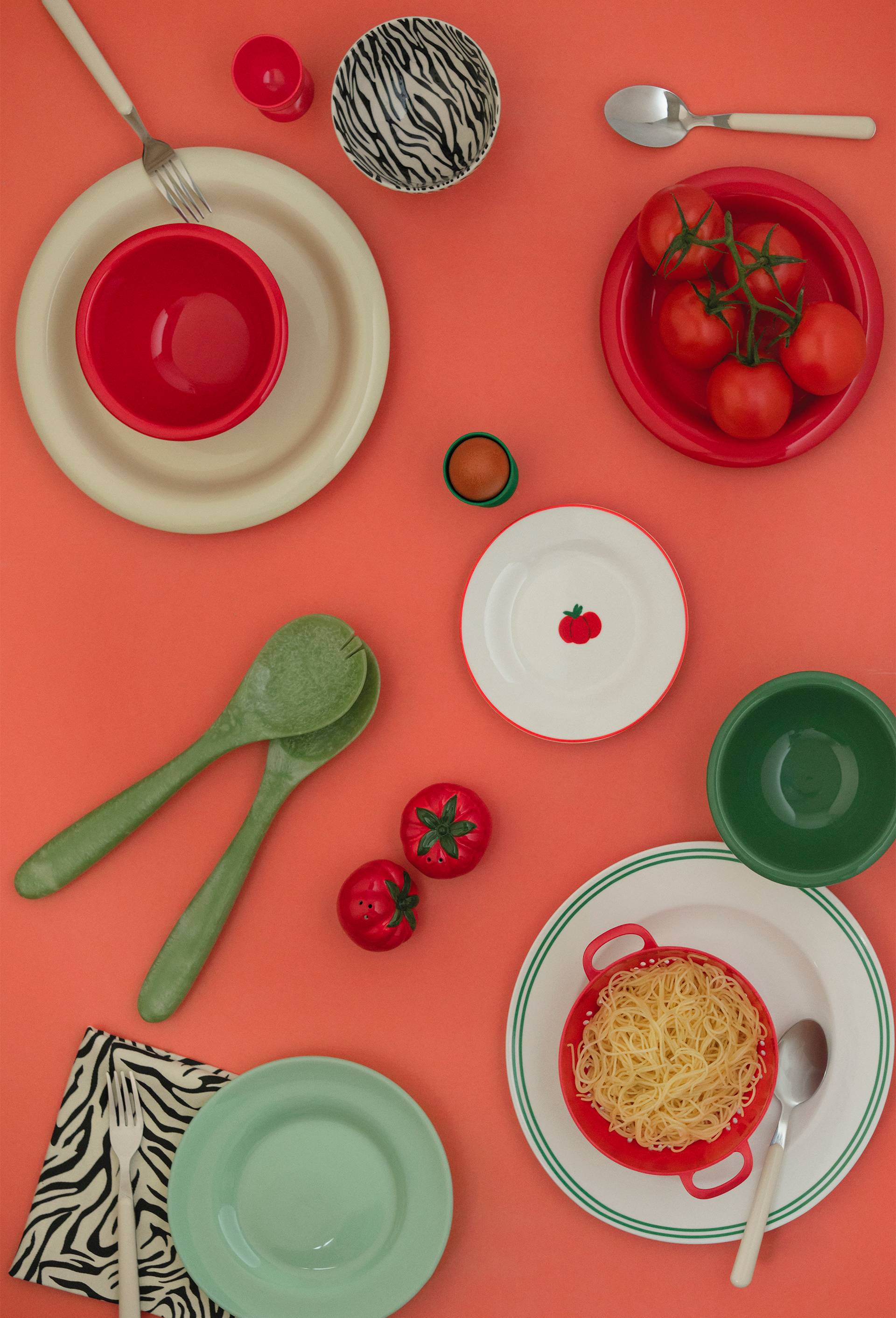 Assiette &agrave; dessert, 20cm, Rouge, large image number 3.0