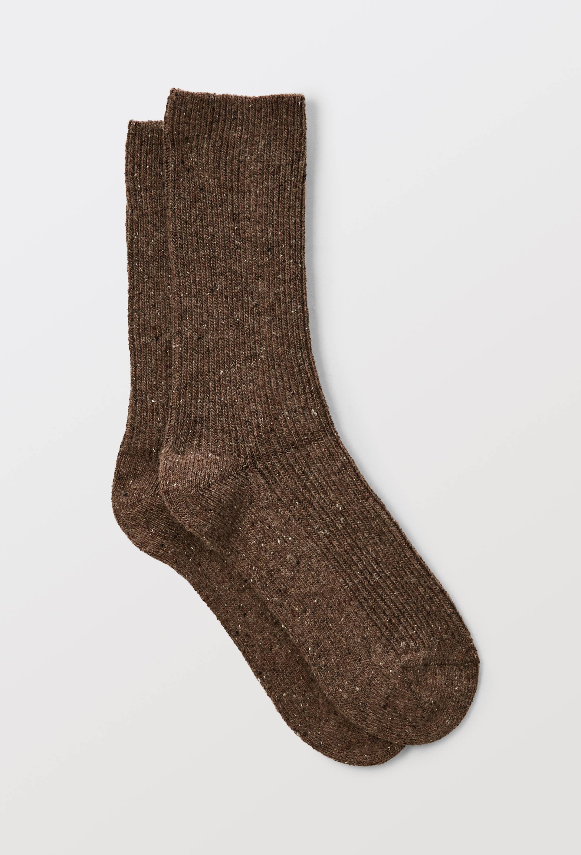 Paire de chaussettes fantaisie Le Bourget, Brun fonc&eacute;, large image number 1