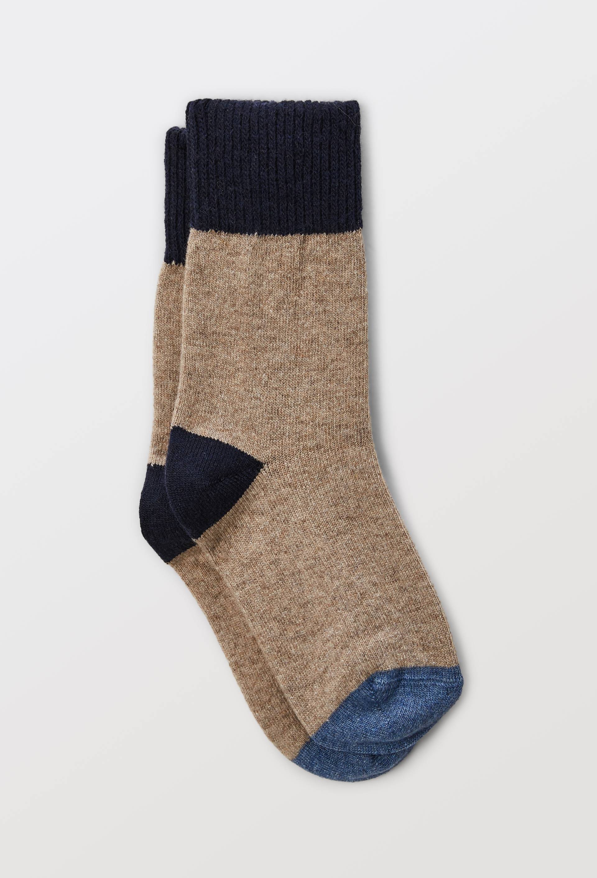 Paire de chaussettes fantaisie Le Bourget, Beige, large image number 0