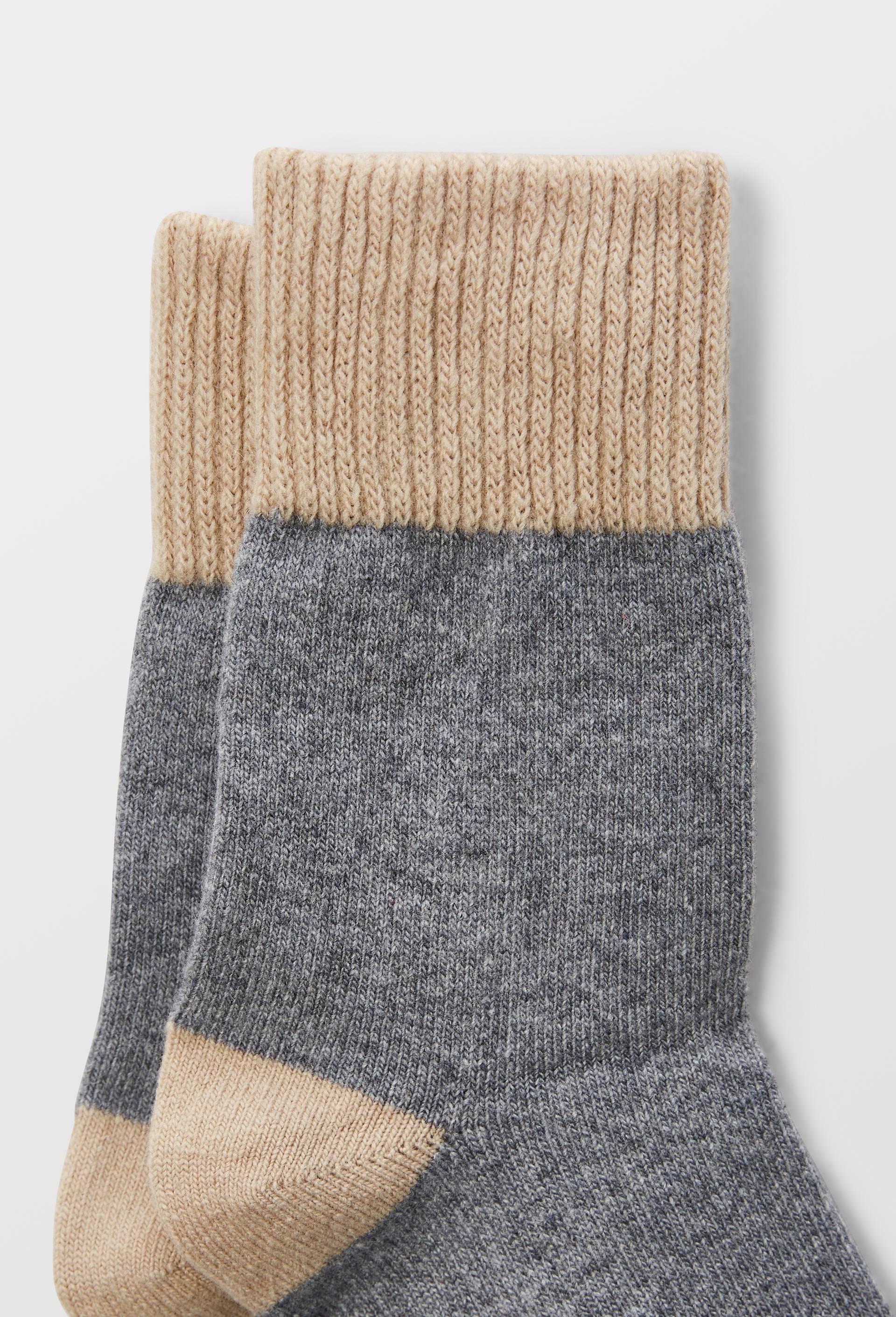 Paire de chaussettes fantaisie Le Bourget, Gris, large image number 2.0