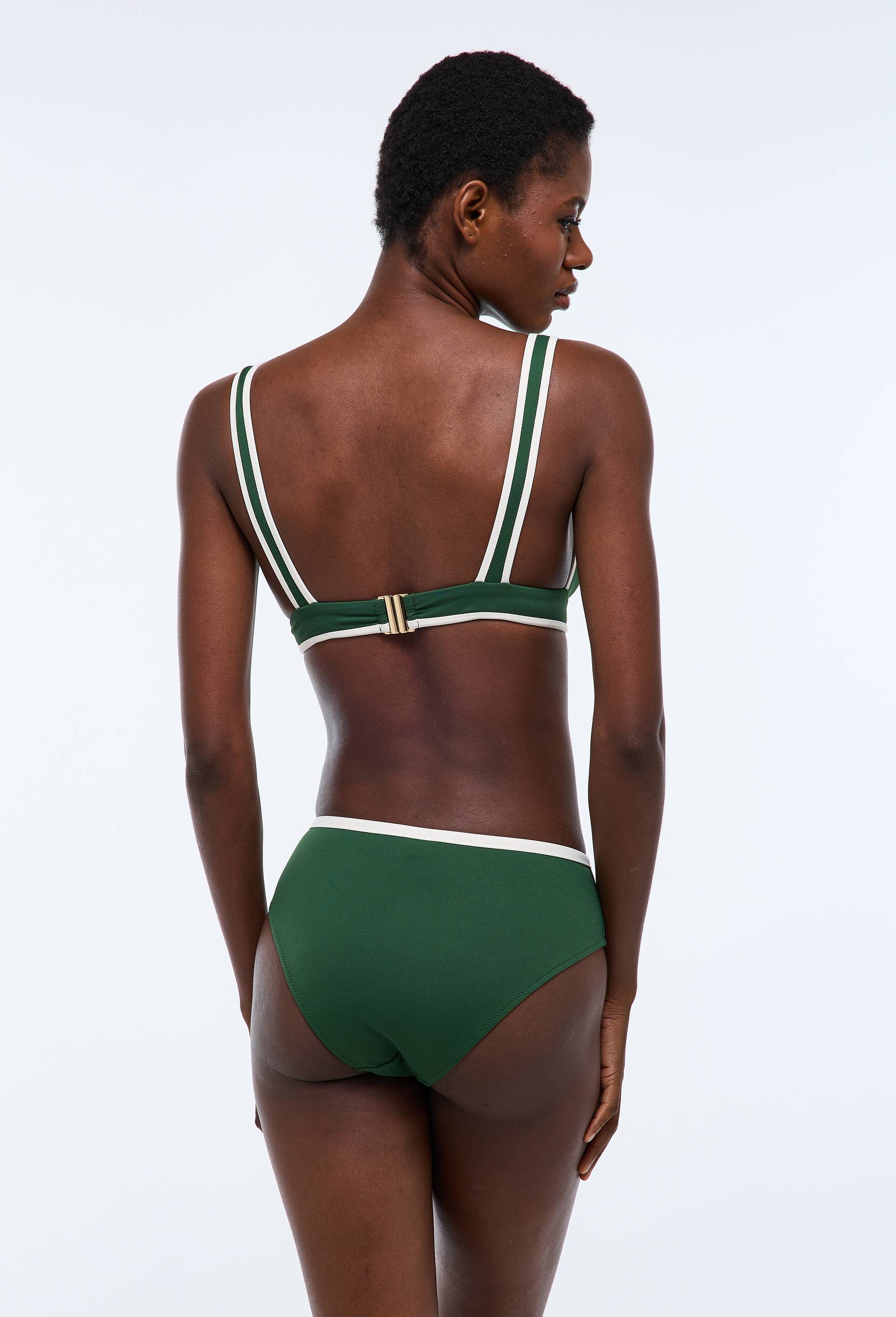 Bas de maillot de bain CROISIERE, Vert fonc&eacute;, large image number 1