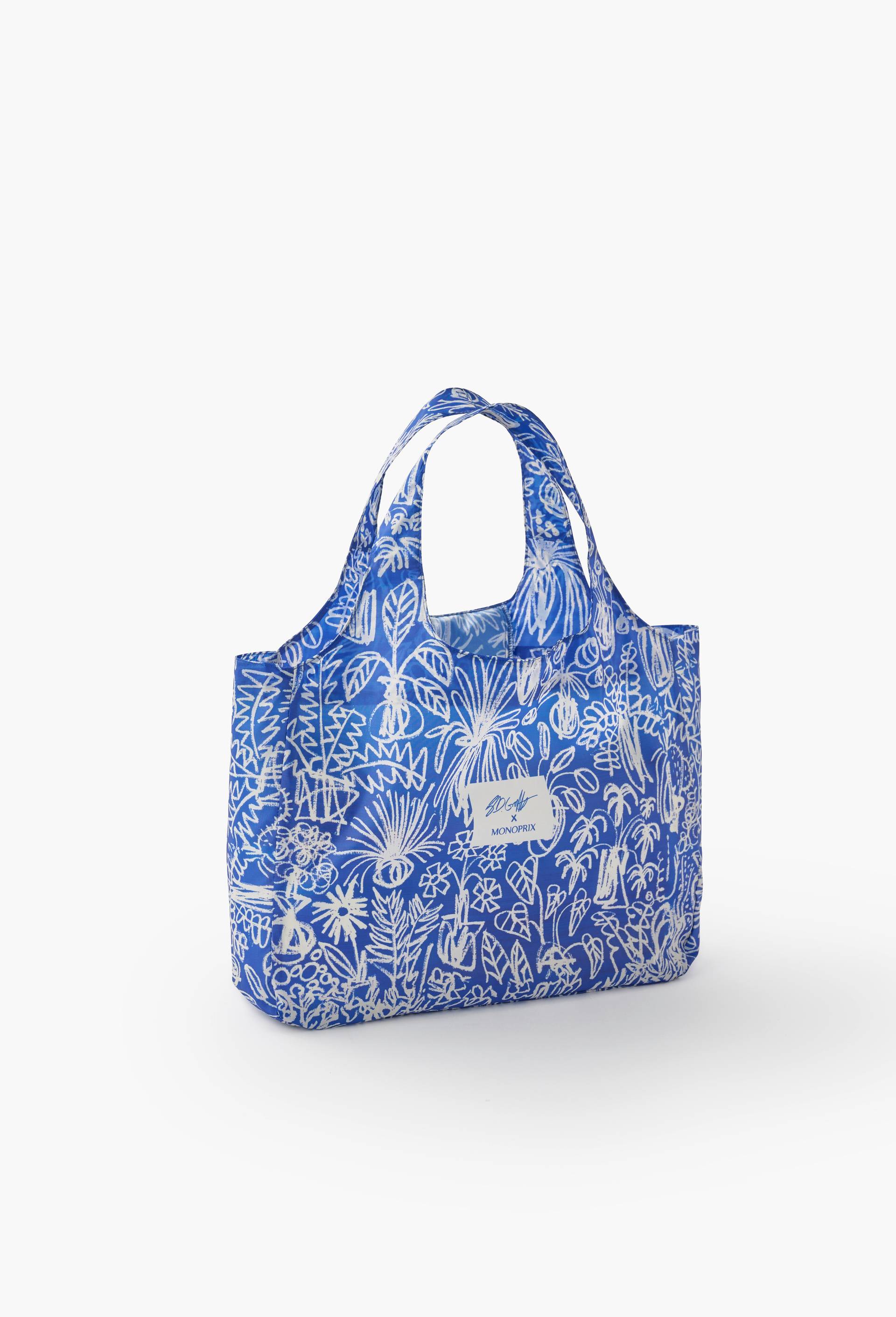 Sac cr&eacute;ateur,40x11x30cm&nbsp;, en polyester recycl&eacute;, Bleu, large image number 0.0