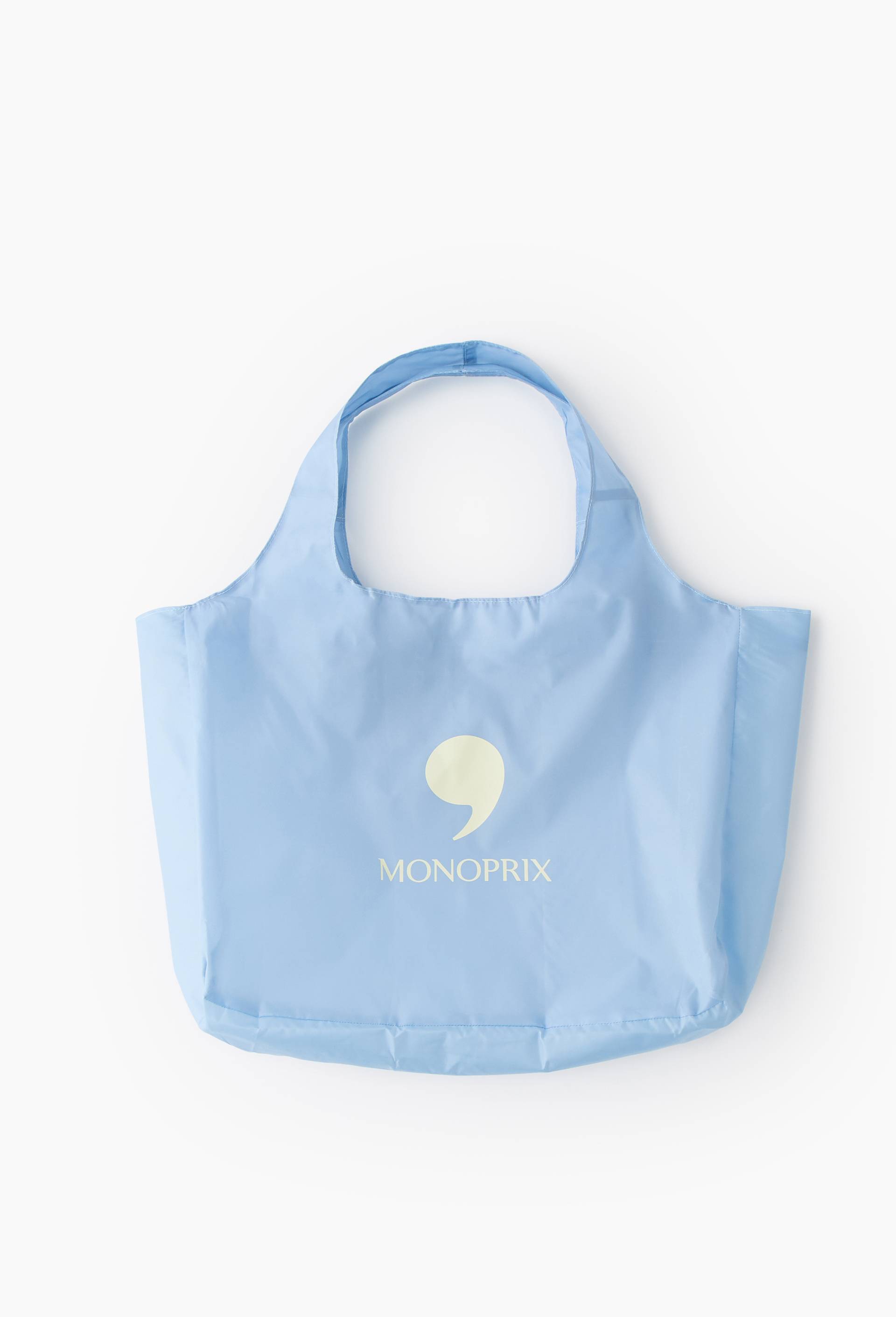 Sac dd uni bleu ciel, en polyester recycl&eacute;,40x11x30cm, Bleu clair, large image number 0