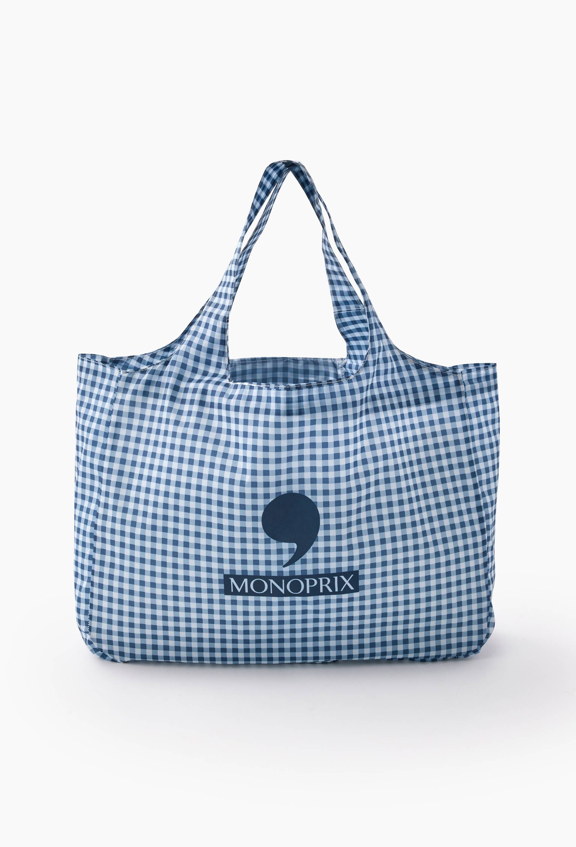 Sac dd vichy en polyester recycl&eacute;,40x11x30cm, Multicolore, large image number 0.0