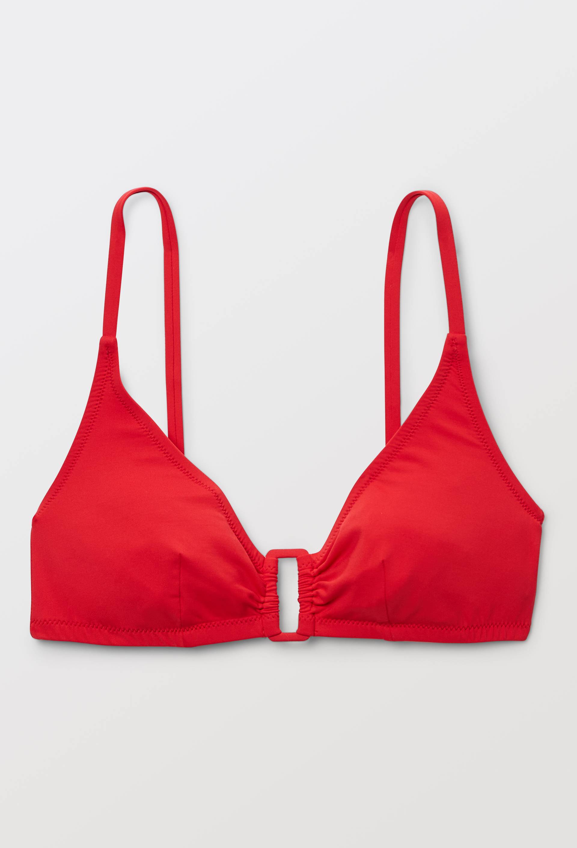 Haut de maillot de bain LEO, Rouge, large image number 2