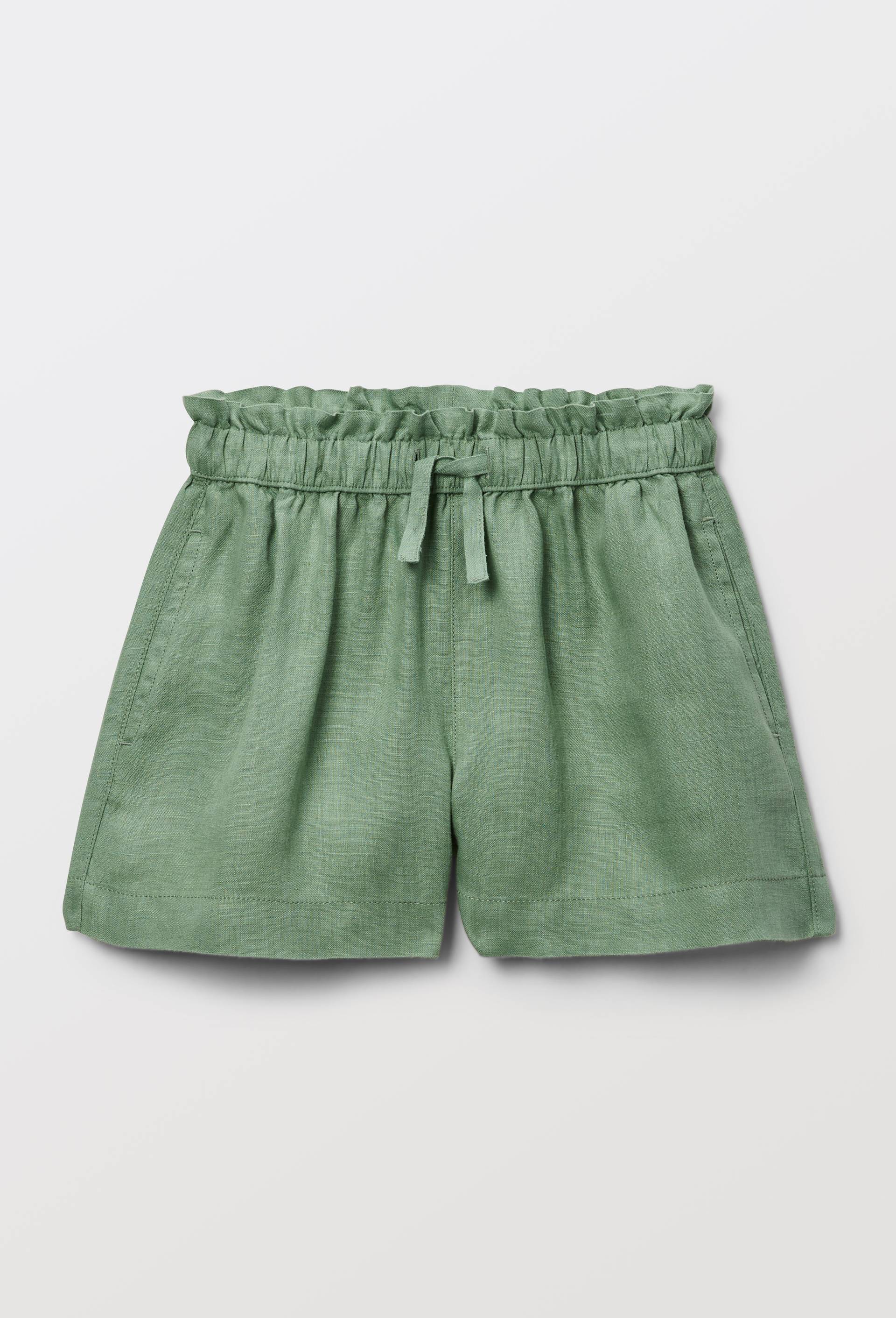 Short uni en lin, Vert, large image number 1