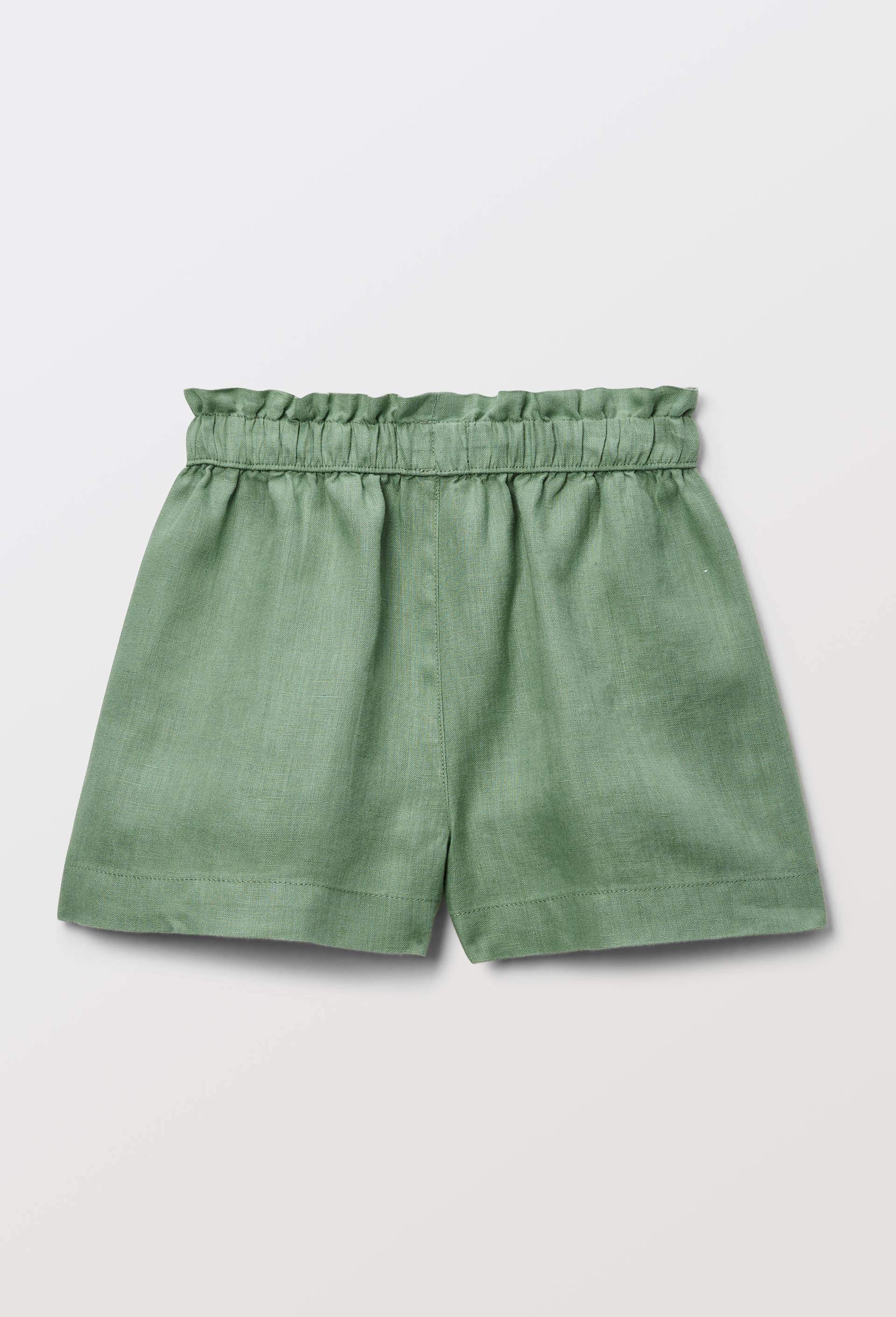 Short uni en lin, Vert, large image number 2.0