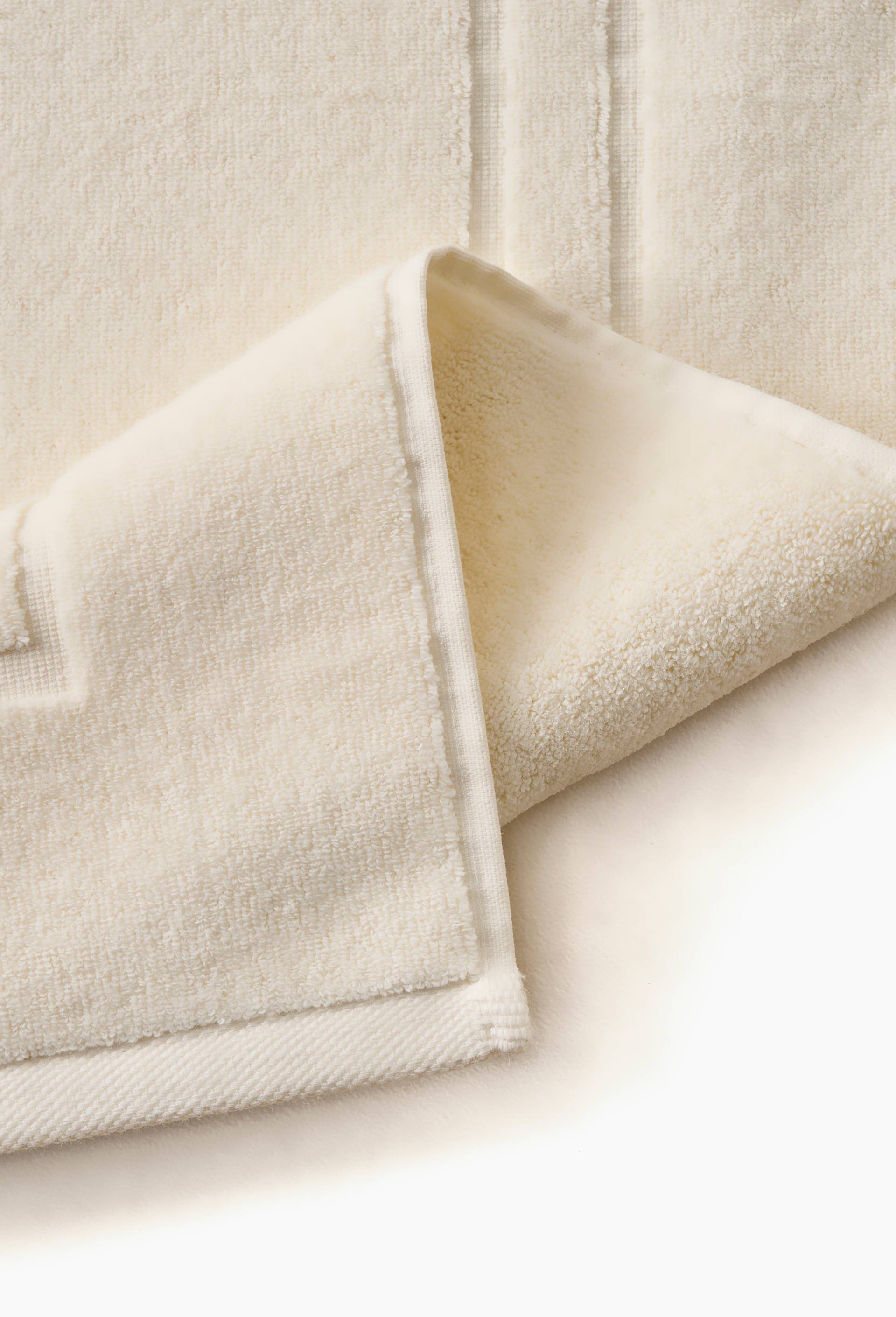 Tapis de bain, 60x90cm, 100% coton bio GOTS, Beige clair, large image number 1.0