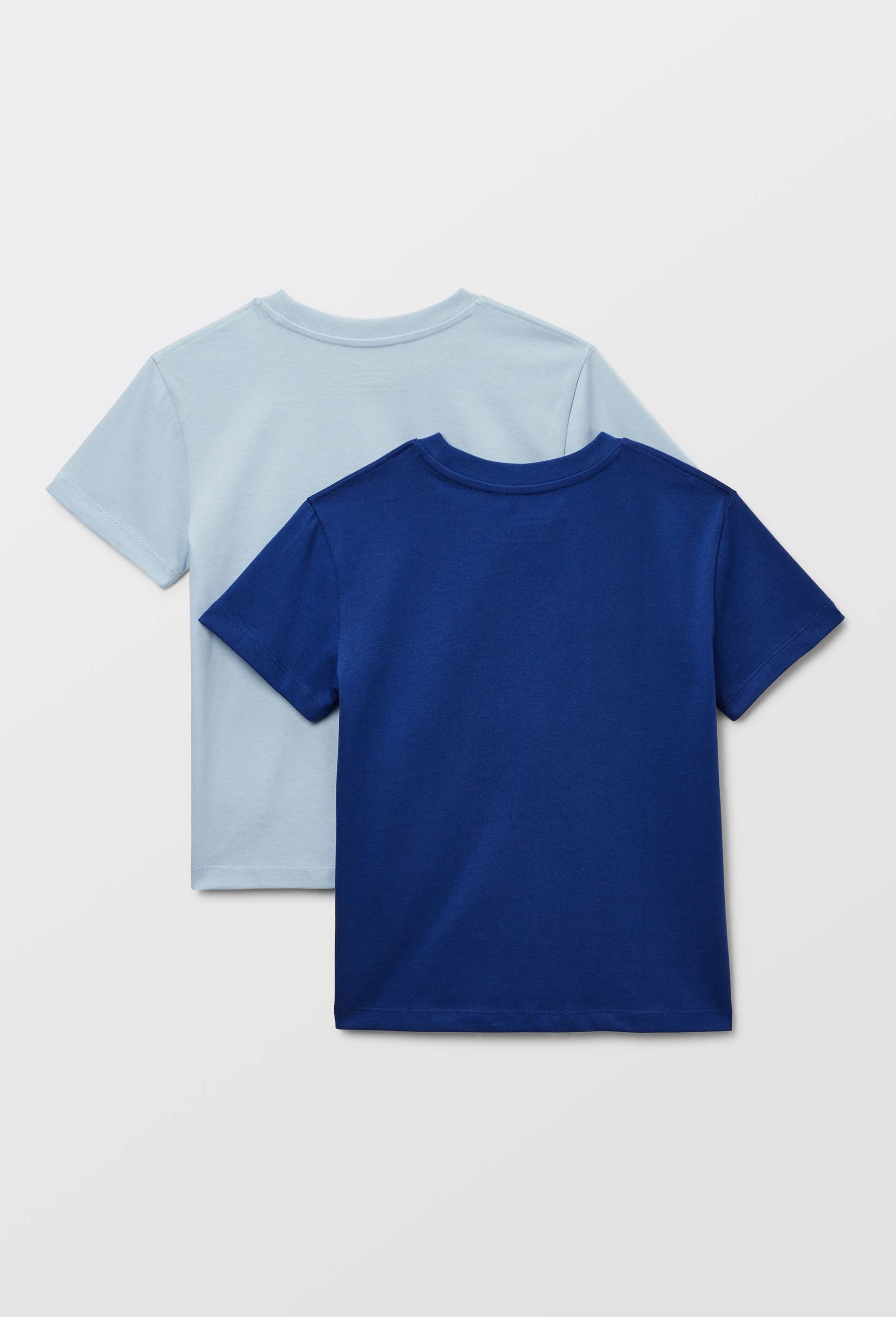 Lot de 2 t-shirts manches courtes en coton BIO GOTS, Bleu, large image number 3