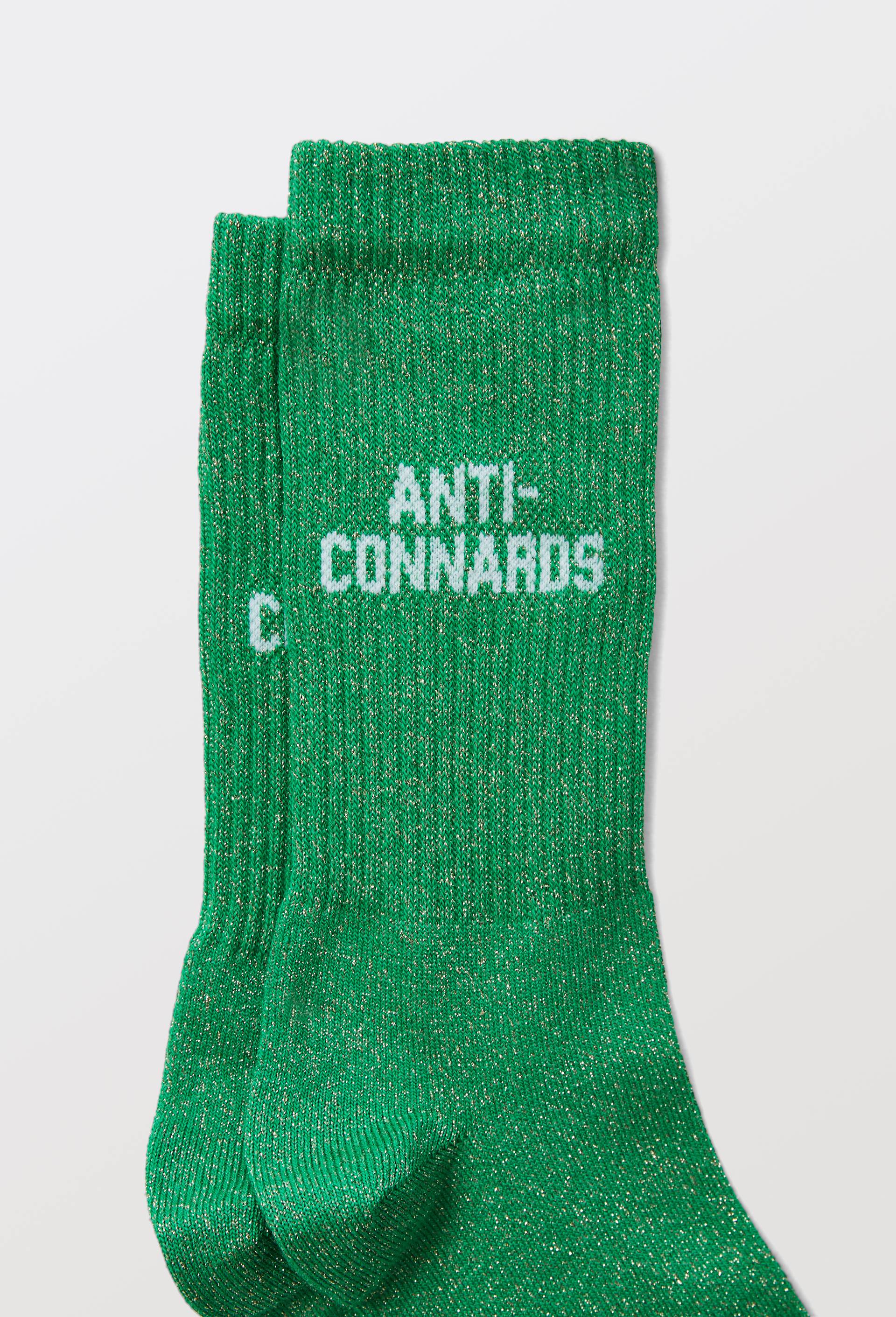 Paire de chaussettes &agrave; message FELICIE AUSSI, Vert, large image number 1