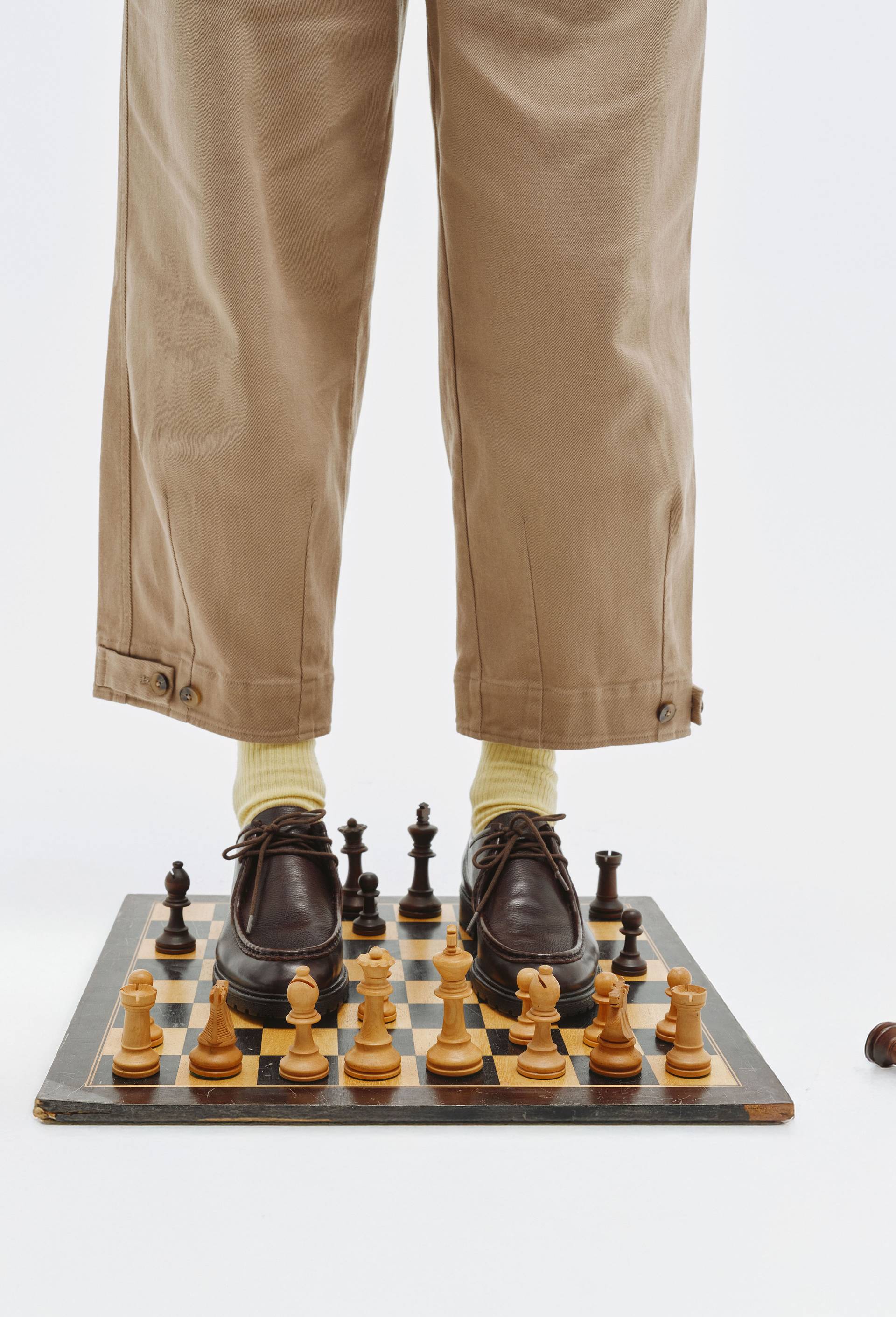 Derbies en cuir, Brun, large image number 0
