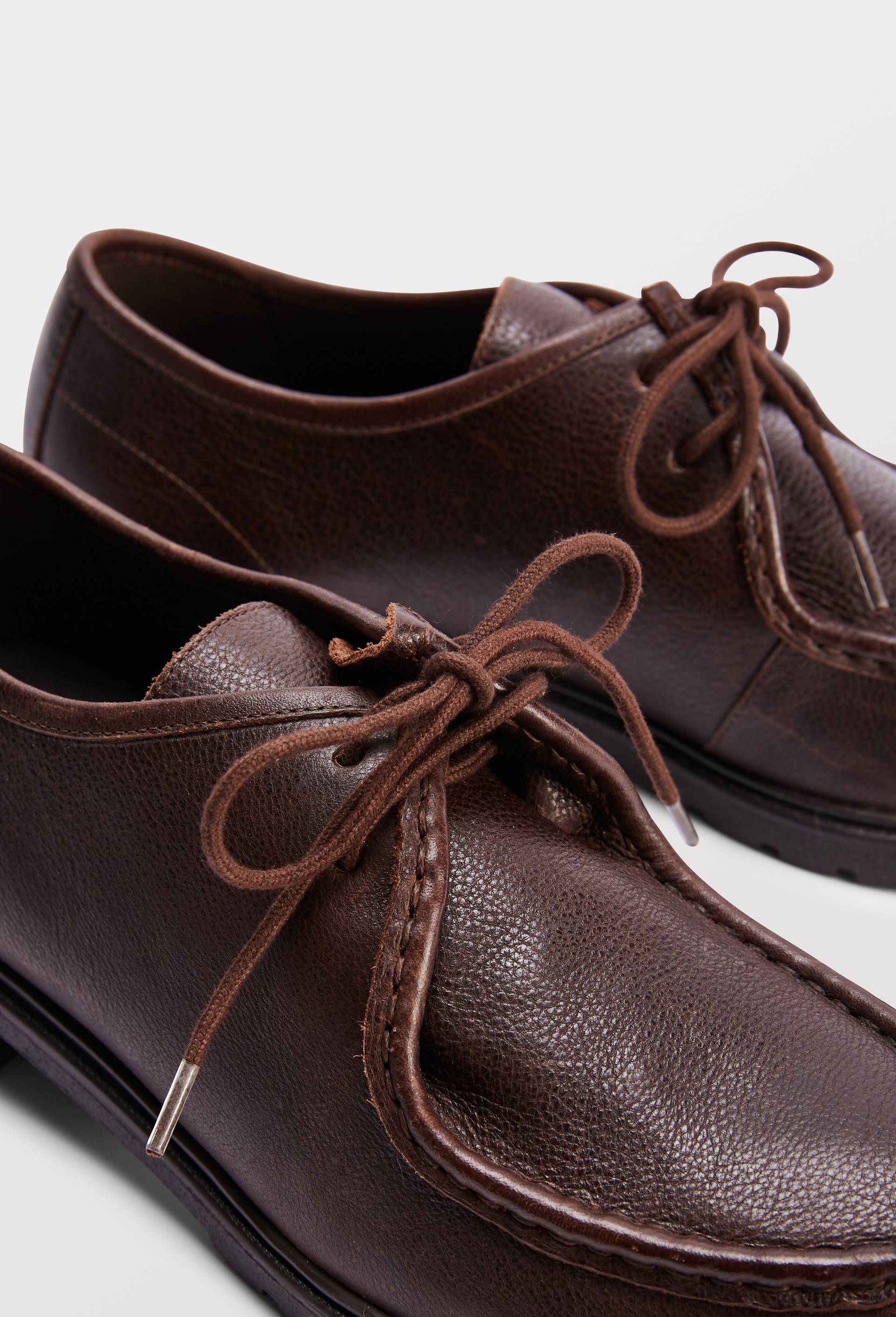 Derbies en cuir, Brun, large image number 3