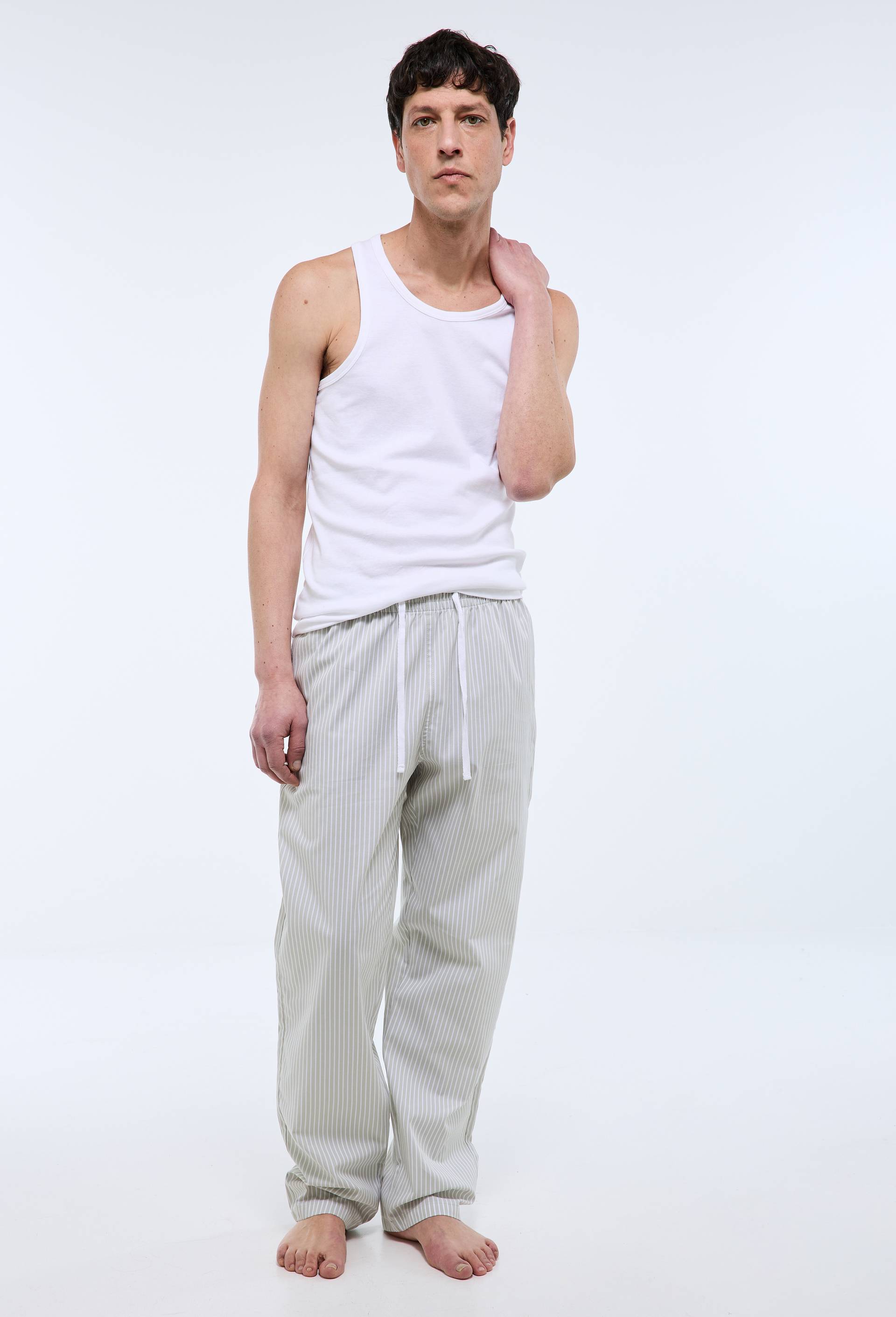 Pantalon de pyjama en coton BIO GOTS, Beige, large image number 0.0