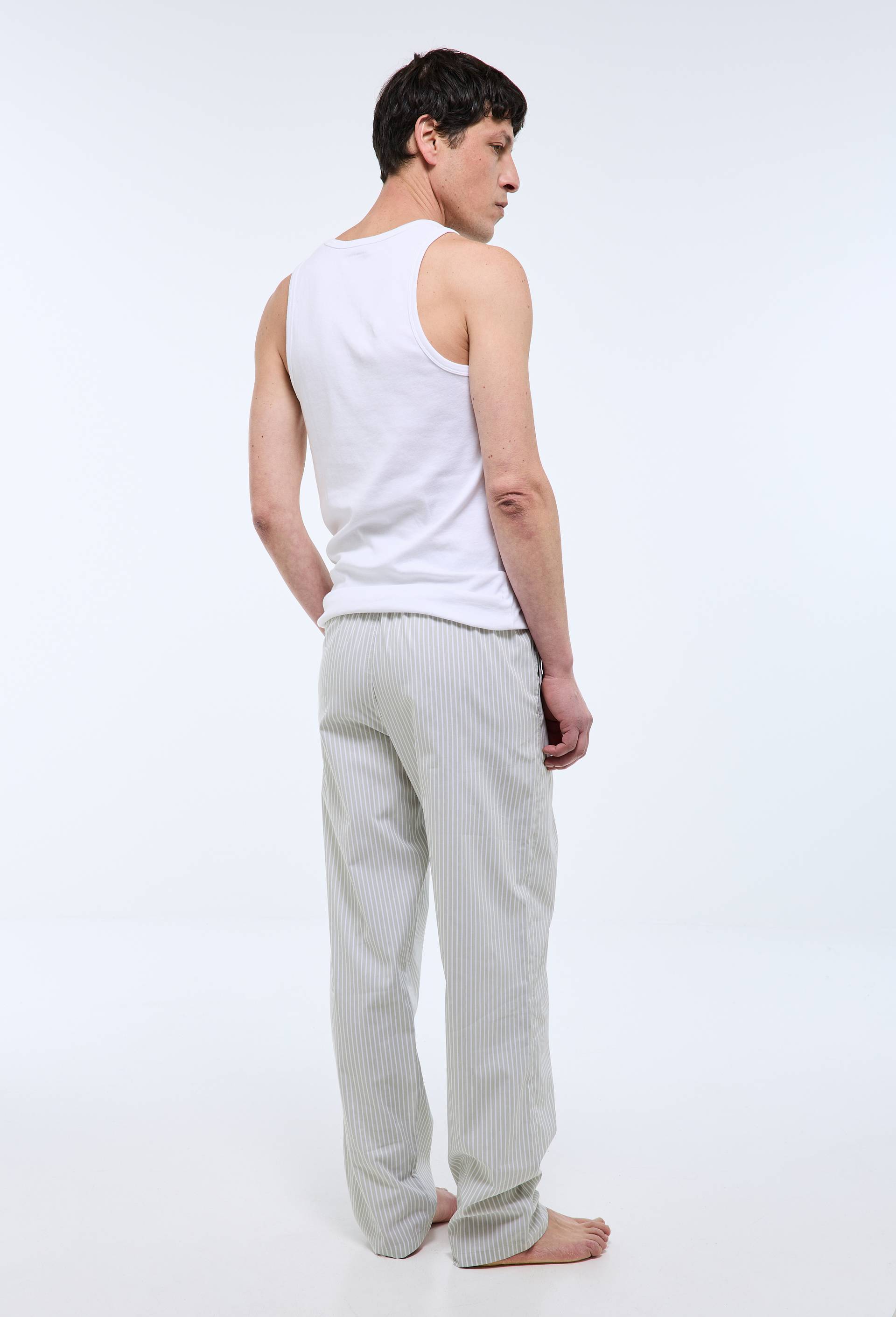 Pantalon de pyjama en coton BIO GOTS, Beige, large image number 1.0