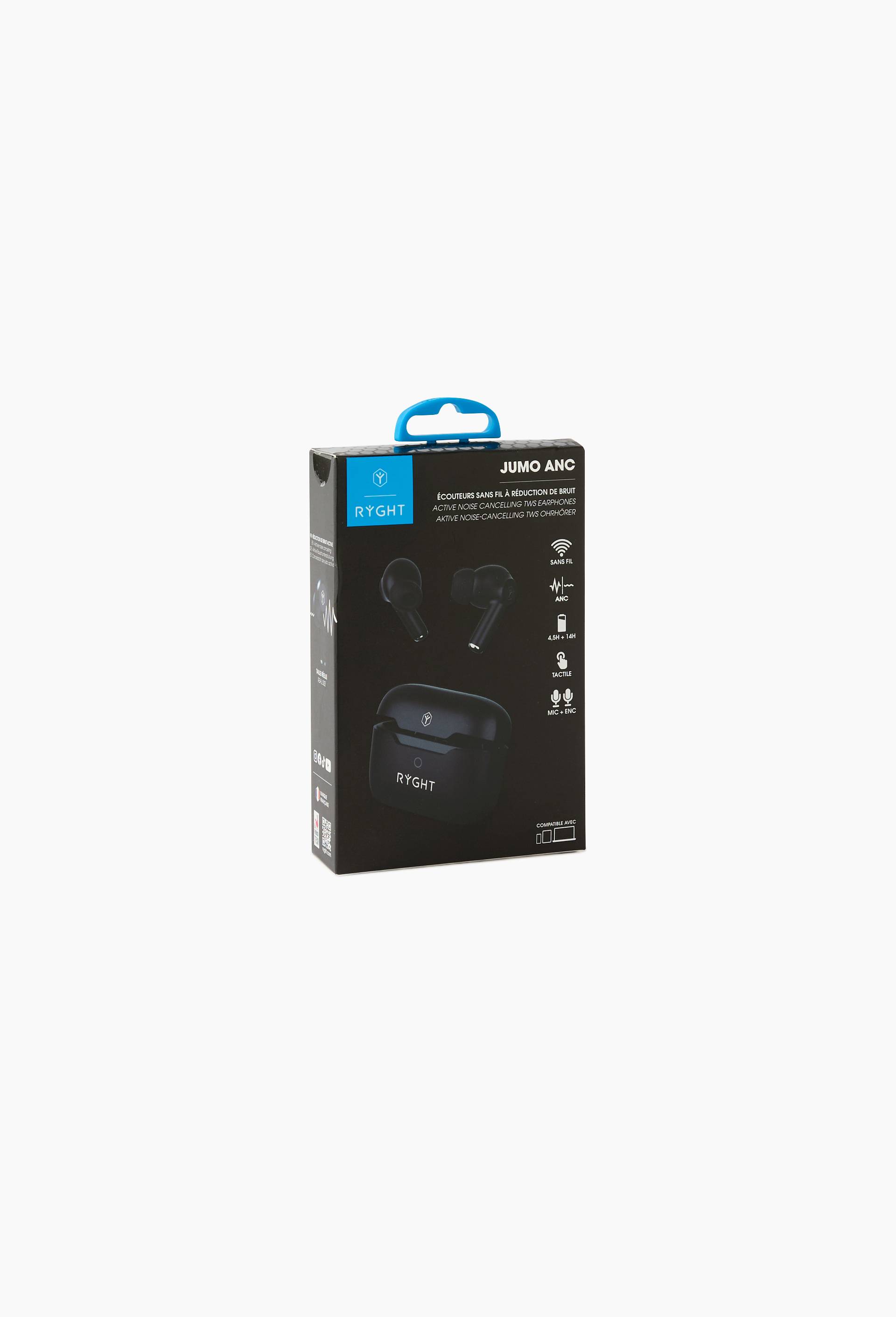 Ecouteurs Sans Fil - Bluetooth 5.3 - - Jumo Anc - Noir, Multicolore, large image number 2