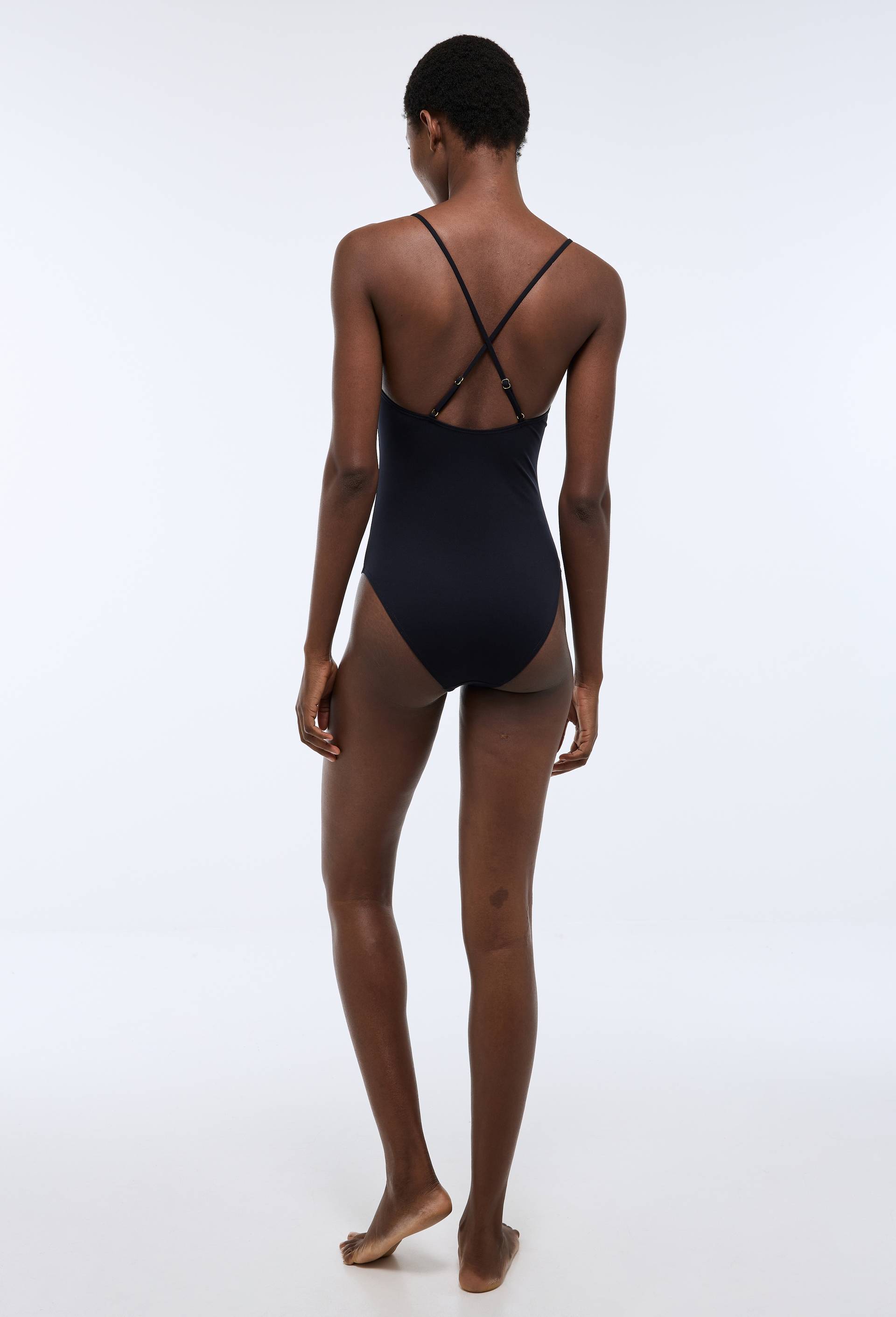 Maillot de bain 1 pi&egrave;ce IVIA, Noir, large image number 1