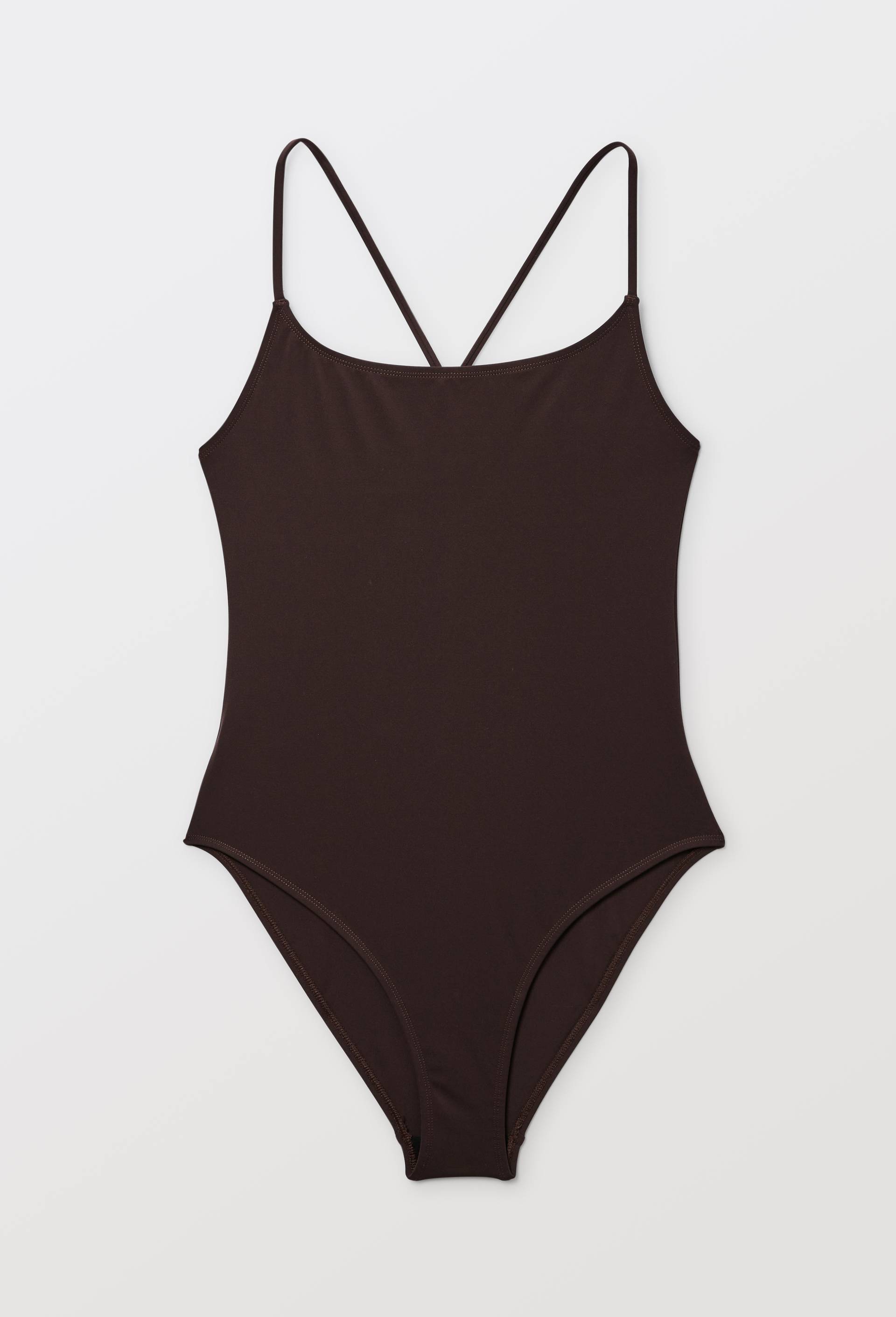 Maillot de bain 1 pi&egrave;ce IVIA, Brun fonc&eacute;, large image number 2