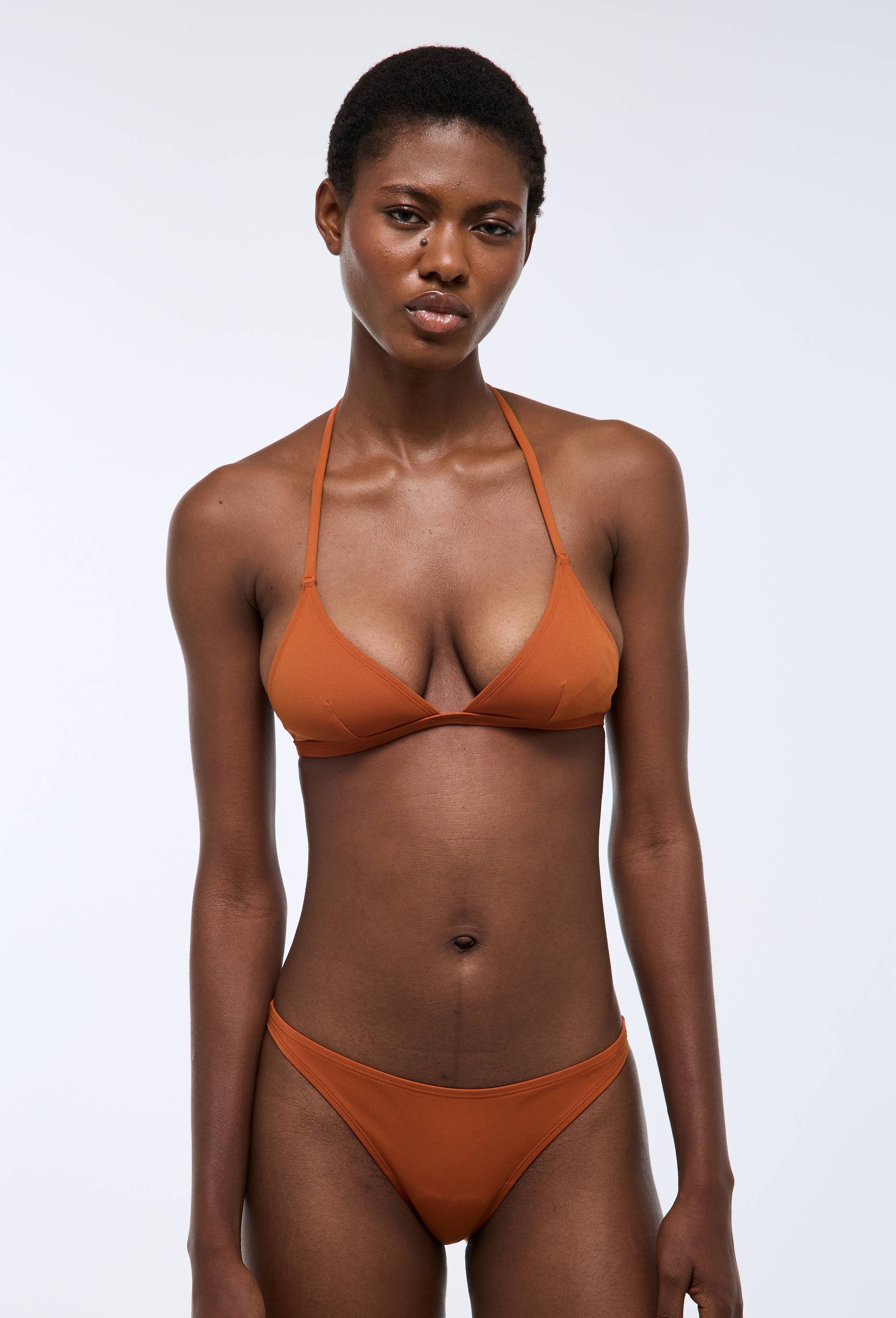 Haut de maillot de bain IVIA, Orange fonc&eacute;, swatch image