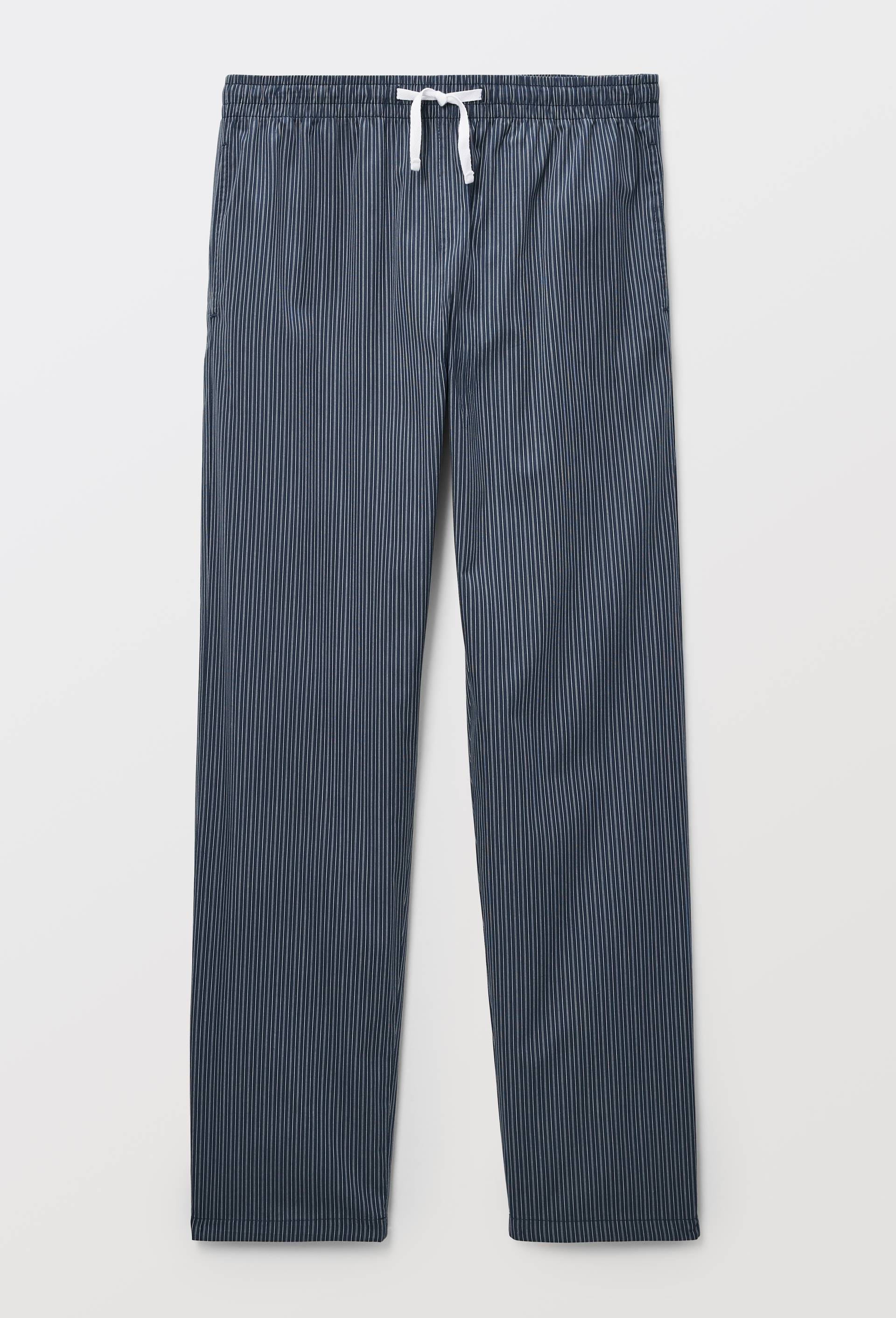 Pantalon de pyjama en coton BIO GOTS, Bleu fonc&eacute;, large image number 2