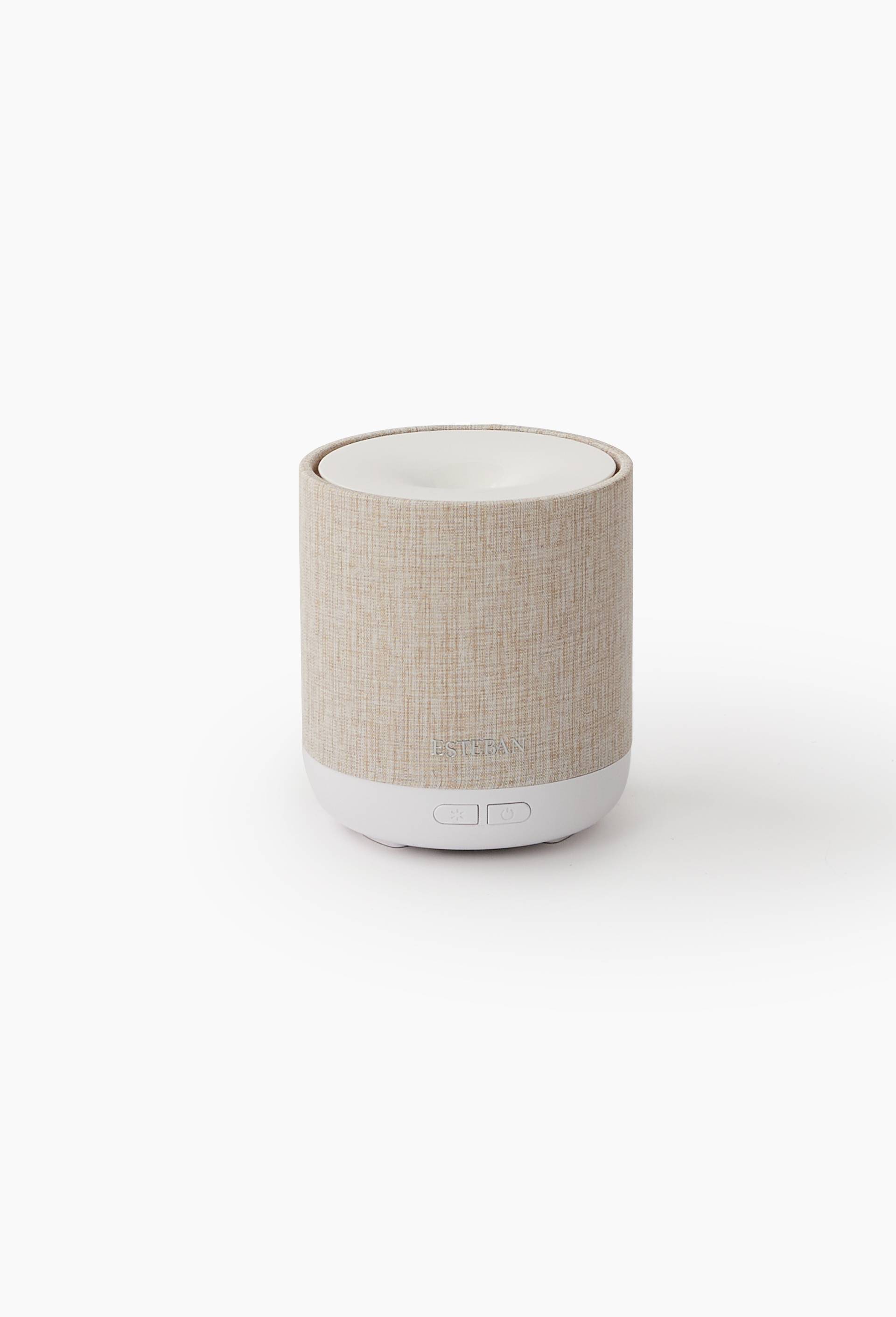 Diffuseur &eacute;lectrique Esteban, D11,5x10,5cm, en plastique, Beige, large image number 0