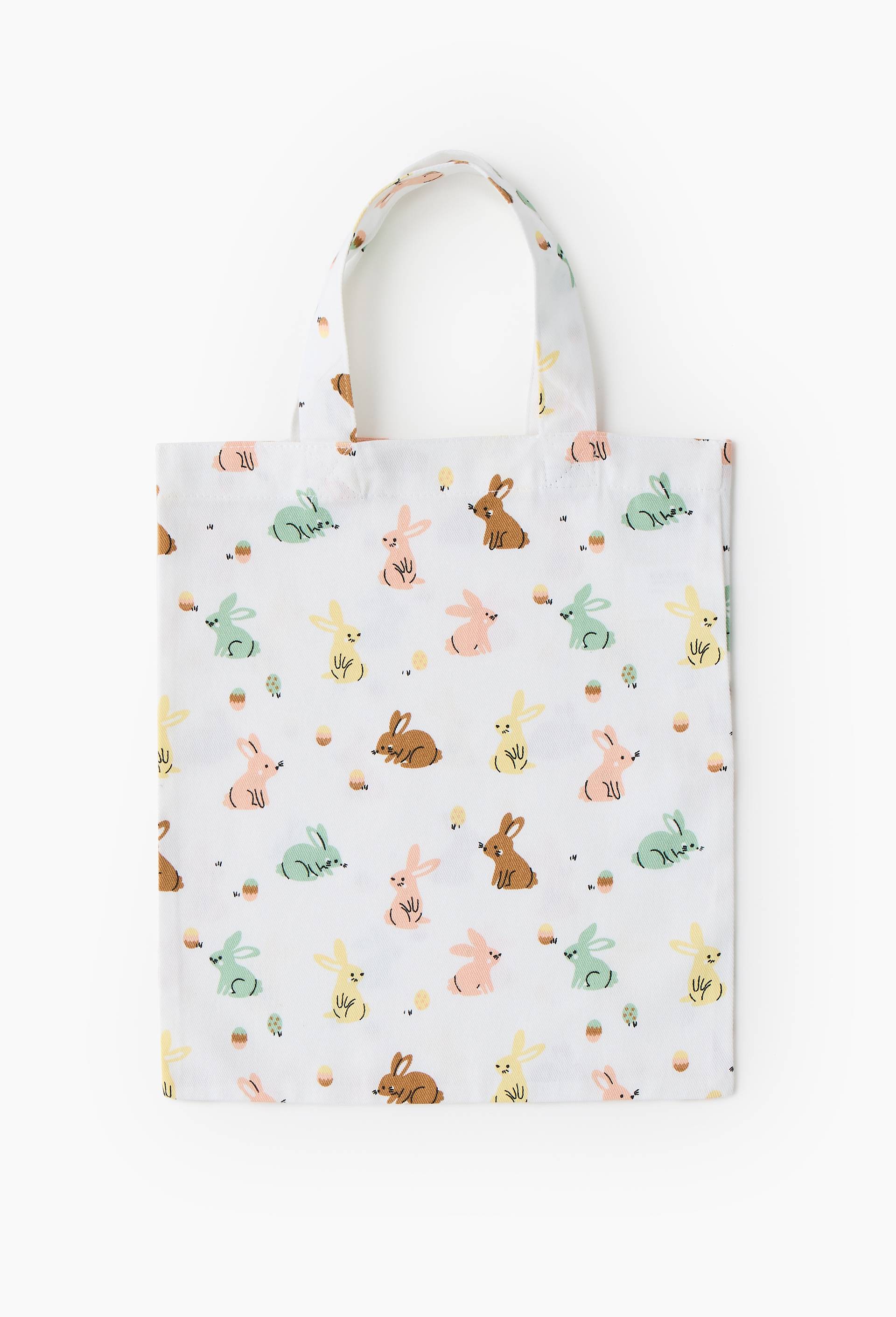 Mini totebag imprim&eacute;, 30x25cm, 100% coton recycl&eacute;, Rose clair, large image number 0