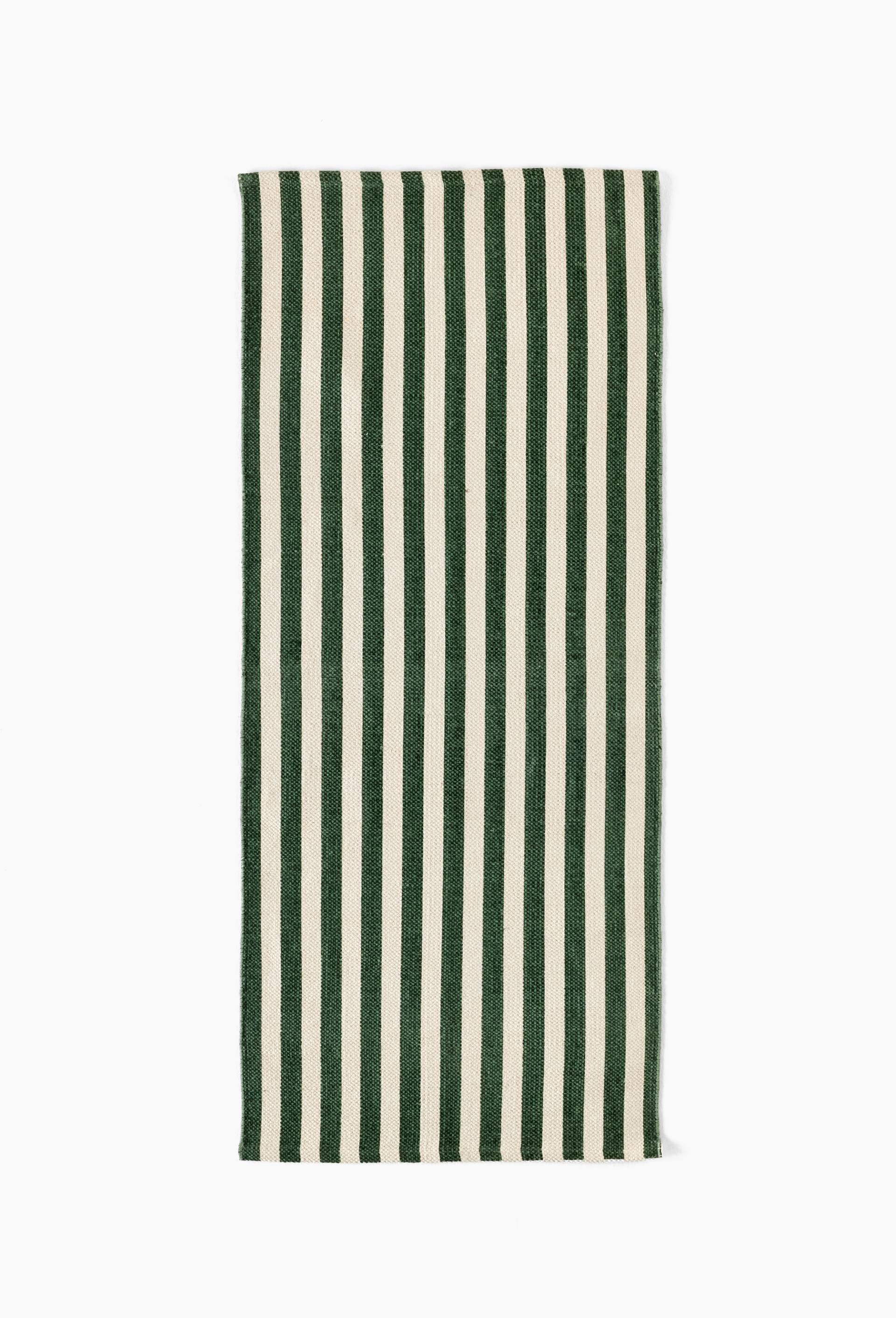 Tapis imprim&eacute;, 60x140cm, 100% coton, Vert, large image number 1.0