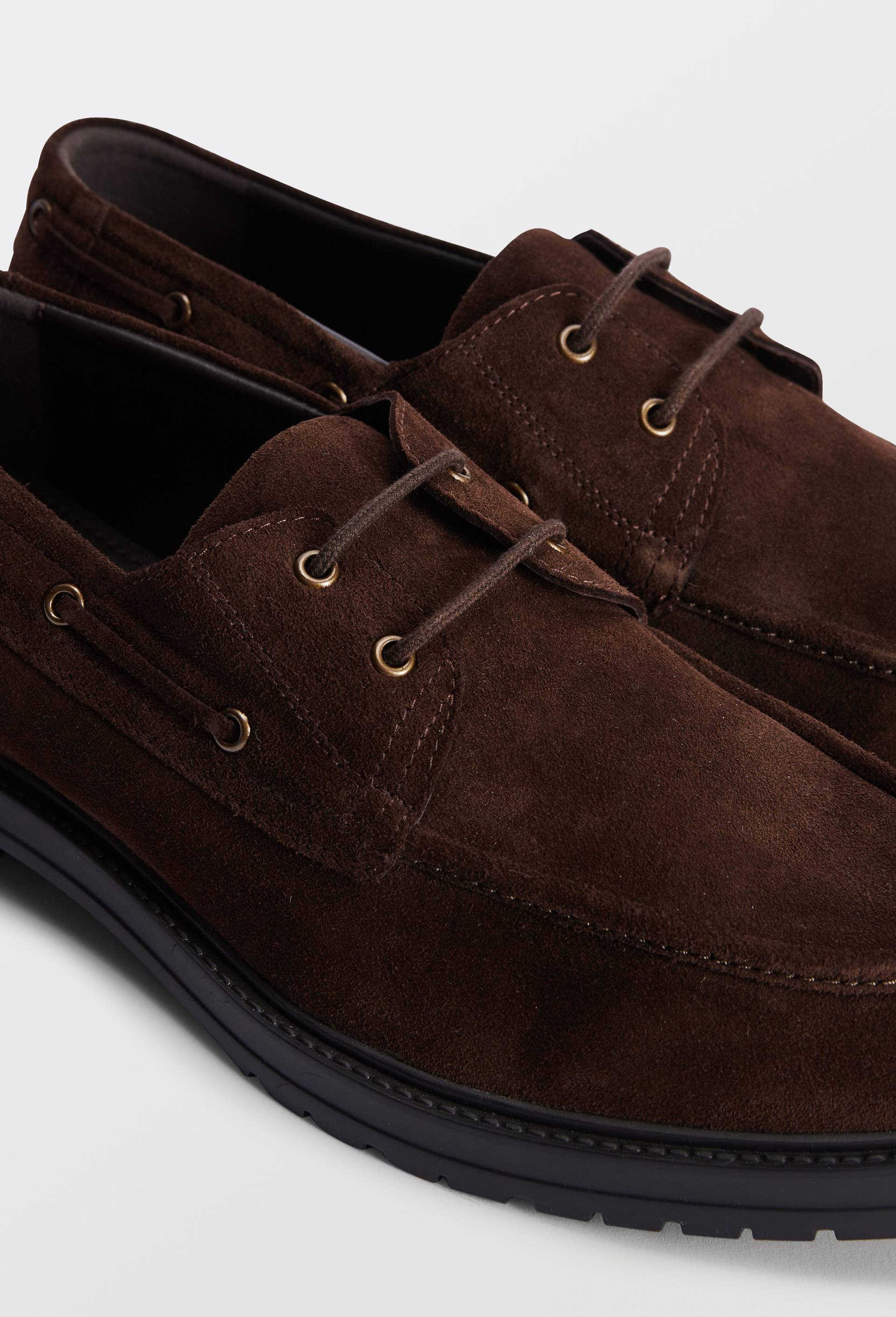 Mocassins en cuir, Brun fonc&eacute;, large image number 2