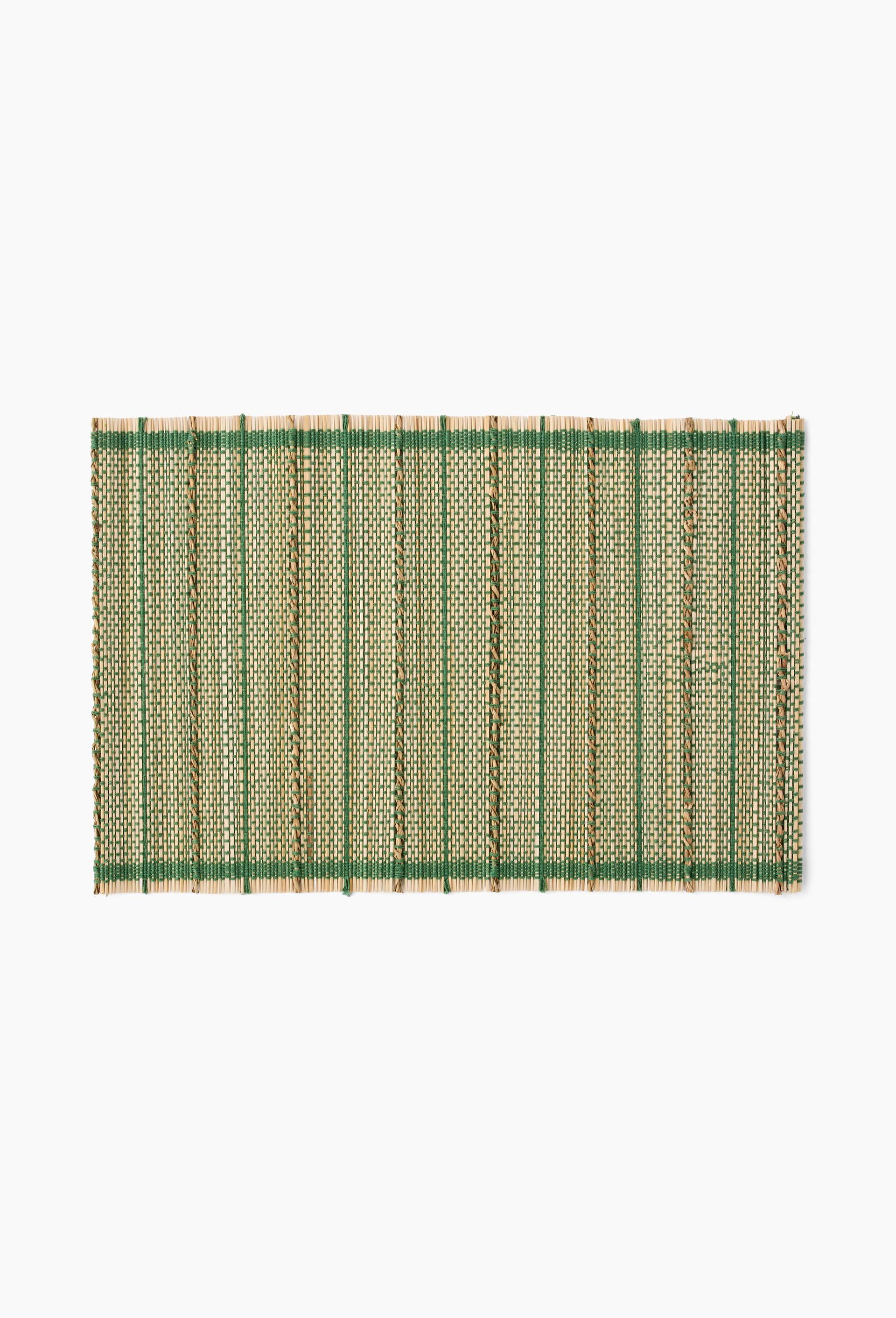 Set de table bambou, 33x48cm, Vert, large image number 0.0