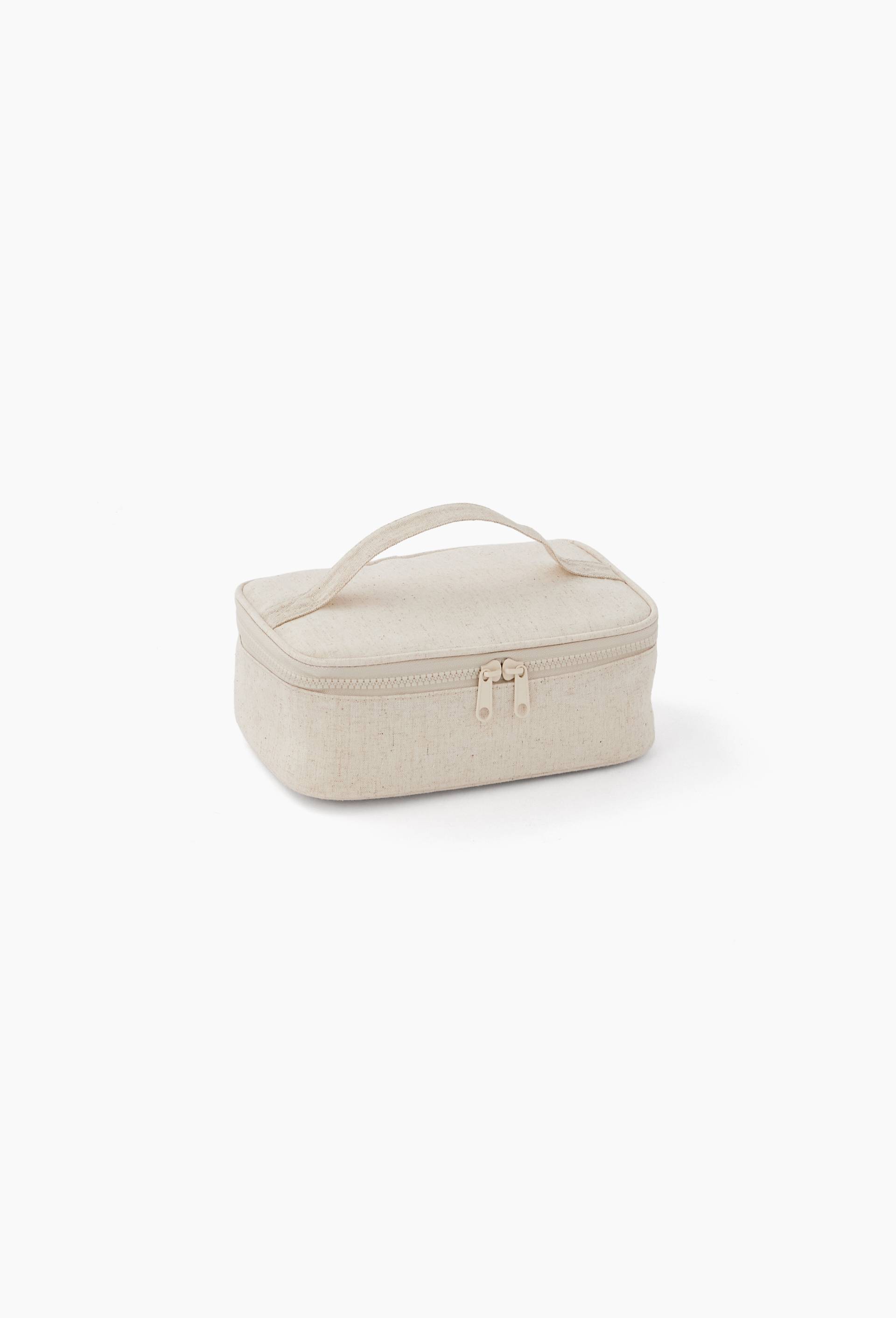 Sac isotherme, 2,7L , en polyester recycl&eacute; , 22,5*15,5*80 cm, Beige clair, large image number 0