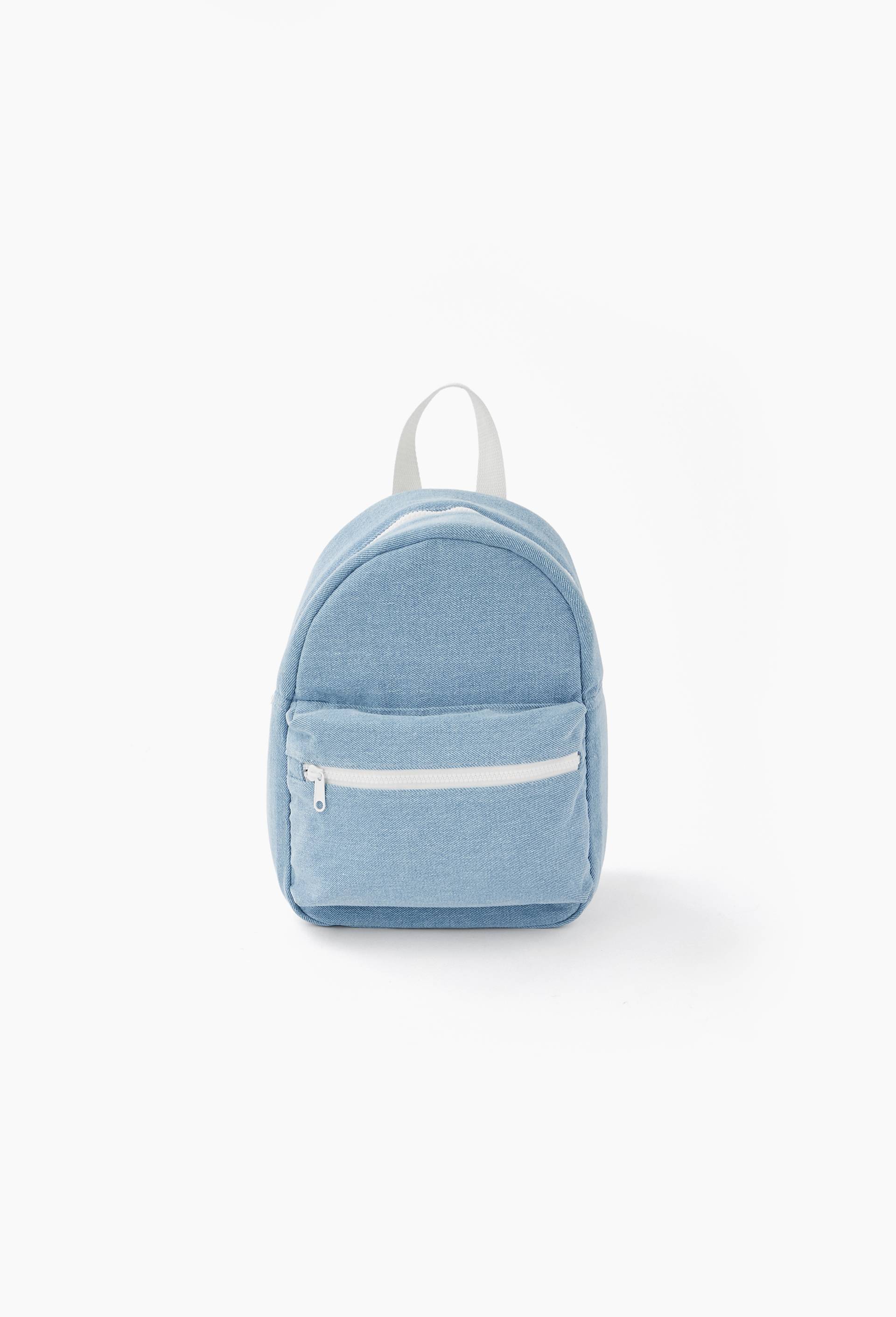 Sac &agrave; dos isotherme 7L,28,5*24*13xm, en polyester,coton,lin et viscose, Bleu, large image number 0