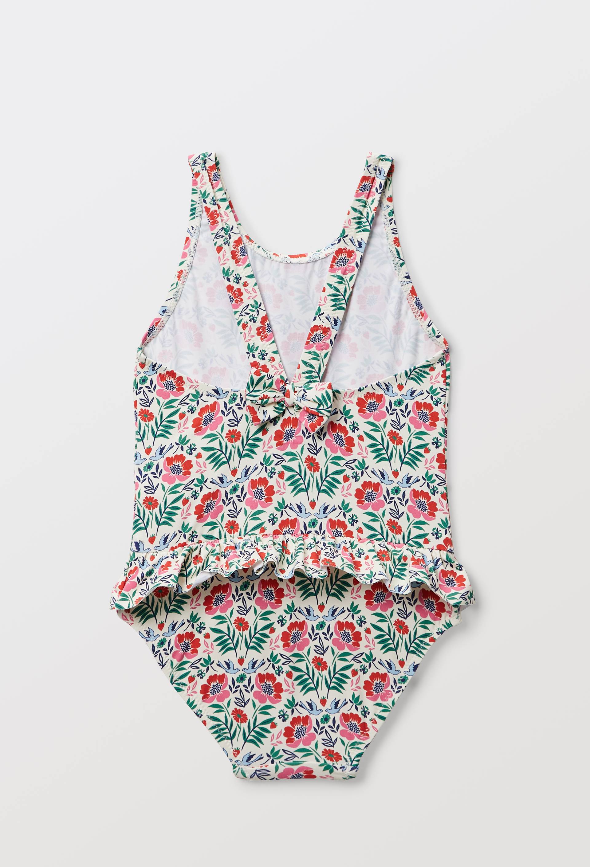 Maillot de bain 1 pi&egrave;ce imprim&eacute;, Rose, large image number 1