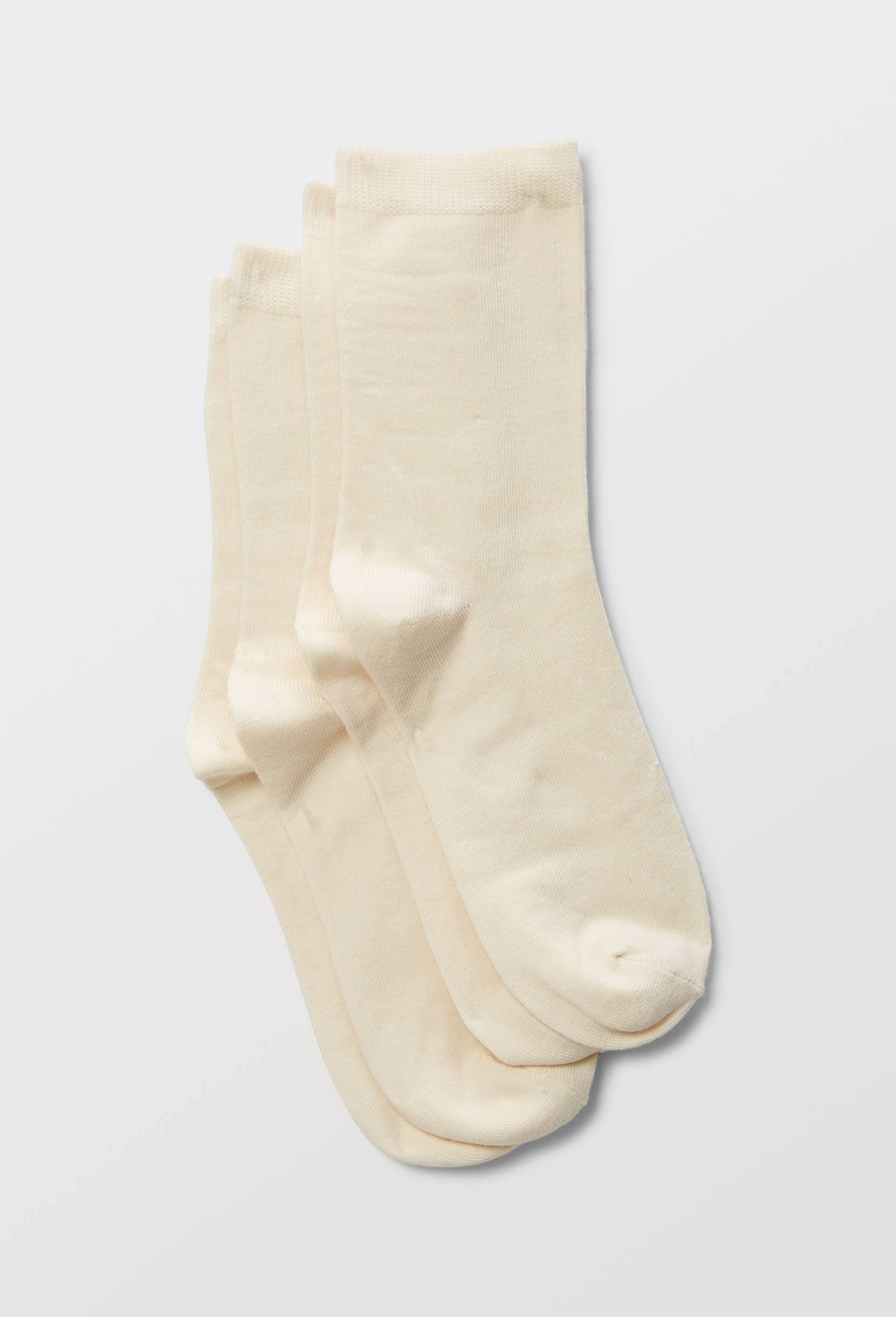 Paire de chaussettes thermo polaire DIM, Beige clair, swatch image