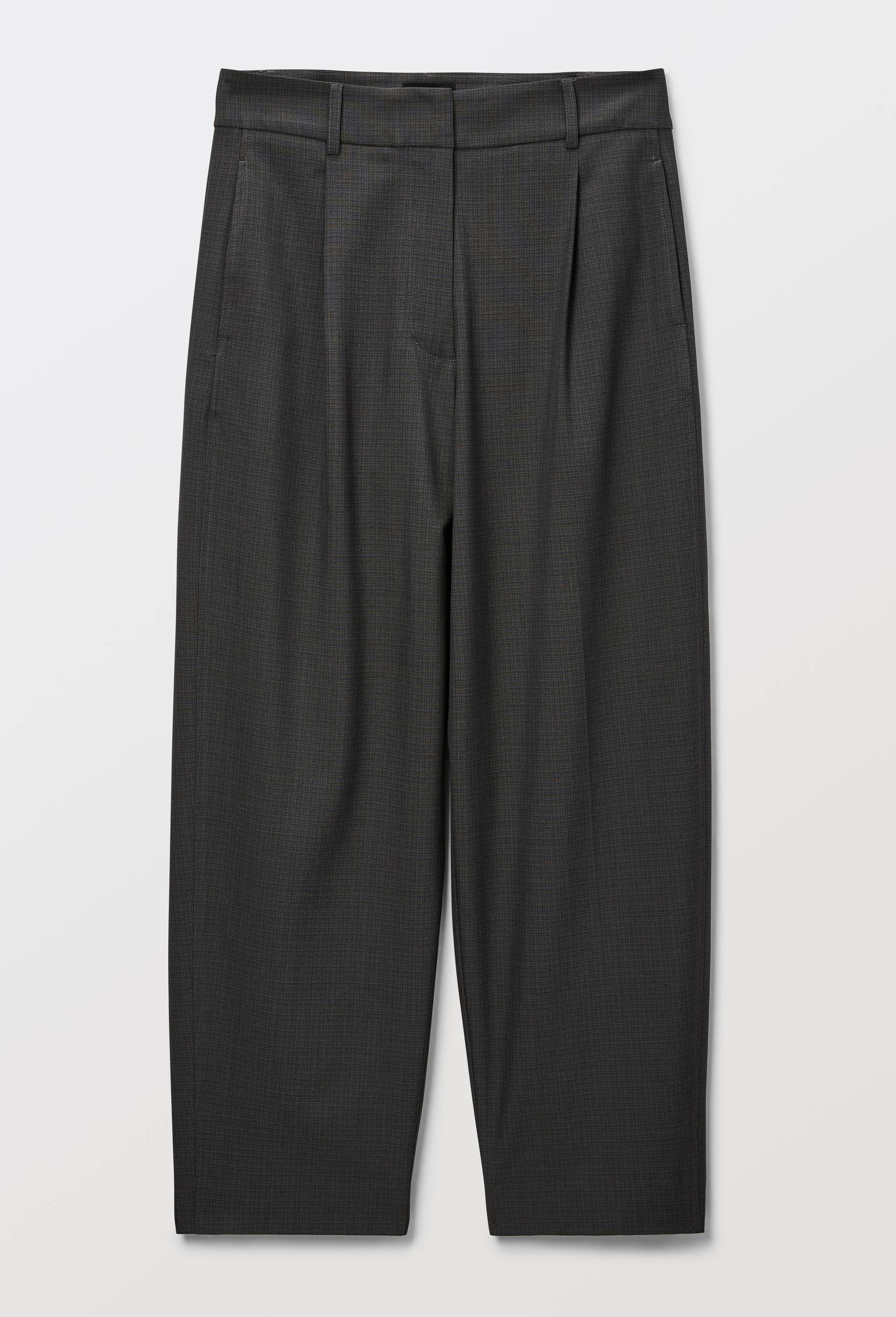 Pantalon de costume barrel, Gris fonc&eacute;, large image number 3